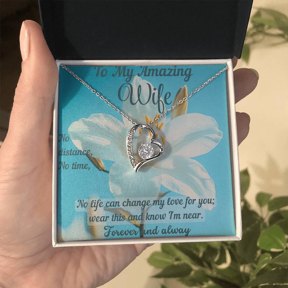 Custom gift Wife,Necklace gift for wife, wife birthday gift, jewelry gift wife, Wife gift, Gift for women, wife birthday gift, anniversary gift, Romantic gift wife, soulmate gift, Valentine’s day gift, necklace gift, wife pendent gift,