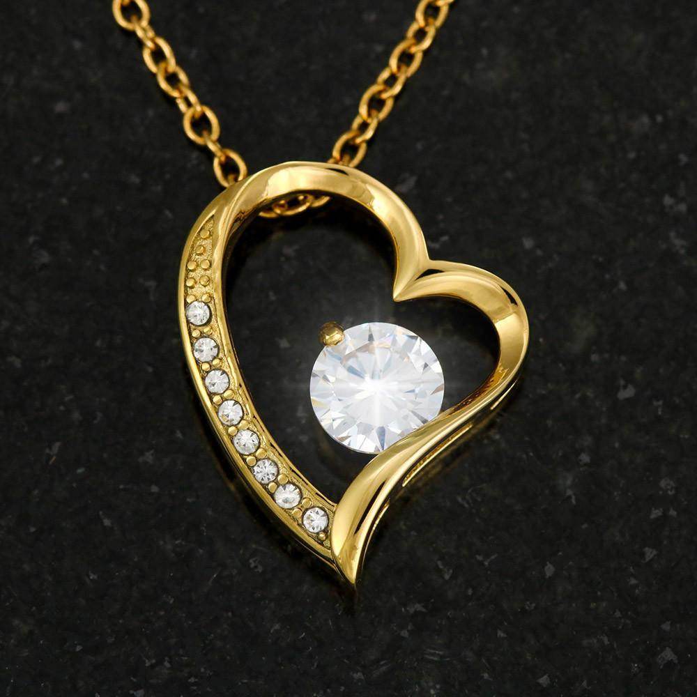Gift To My Daughter from Mom - Forever Love Necklace - Giftsmojo