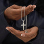 Gift To My Daughter from Mom - Stainless Cross Necklace - Giftsmojo
