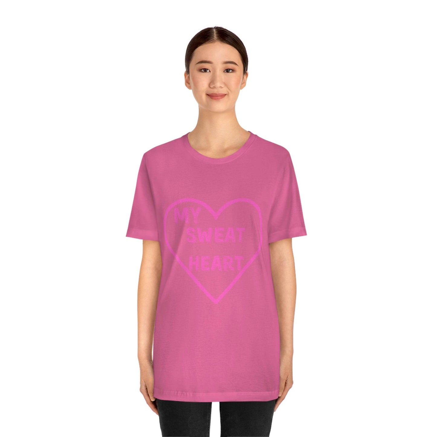 My Sweat Heart - Love shirt - Gift for wife - Gift for Husband - Gift for Girlfriend and Boyfriend - Anniversary gift - Giftsmojo