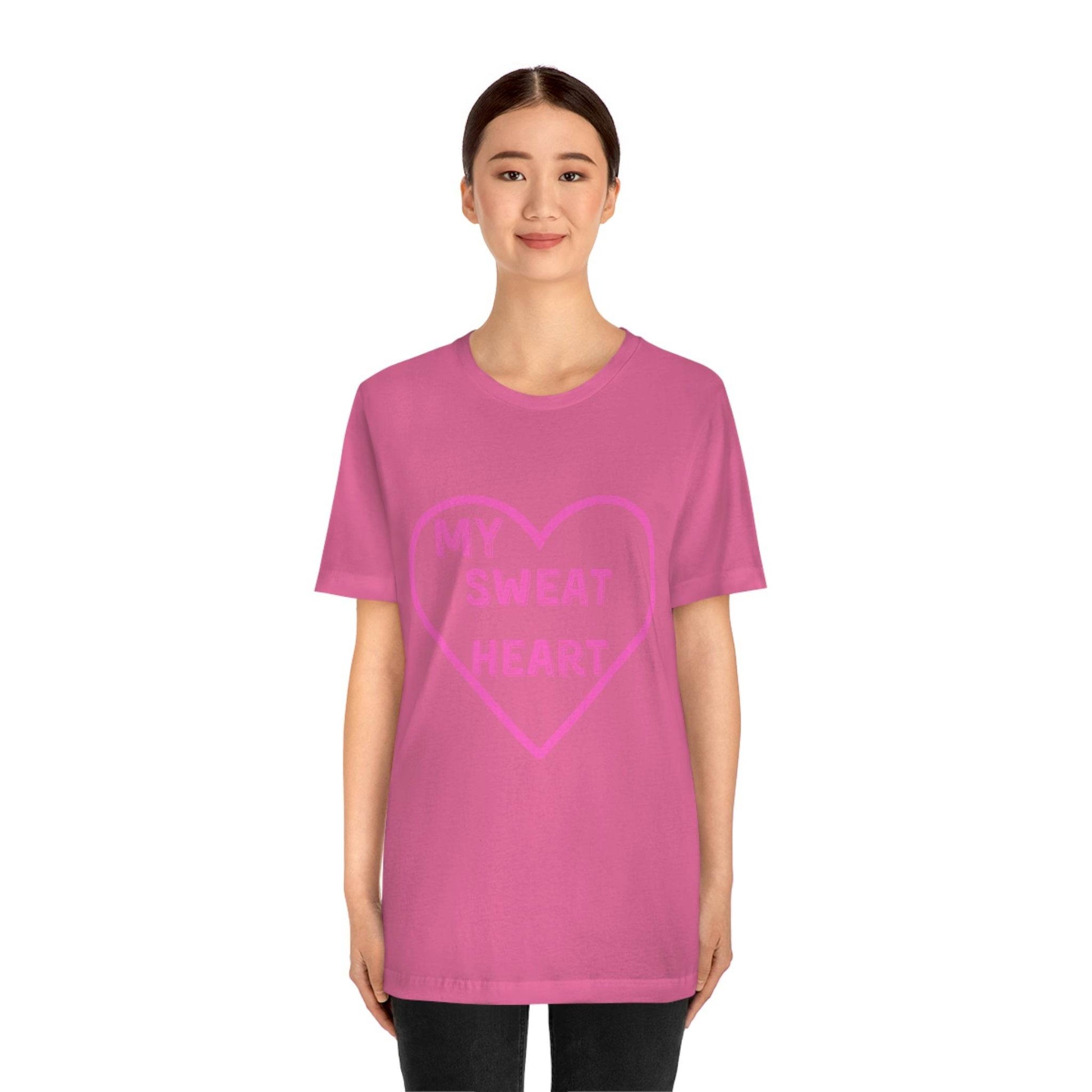My Sweat Heart - Love shirt - Gift for wife - Gift for Husband - Gift for Girlfriend and Boyfriend - Anniversary gift - Giftsmojo