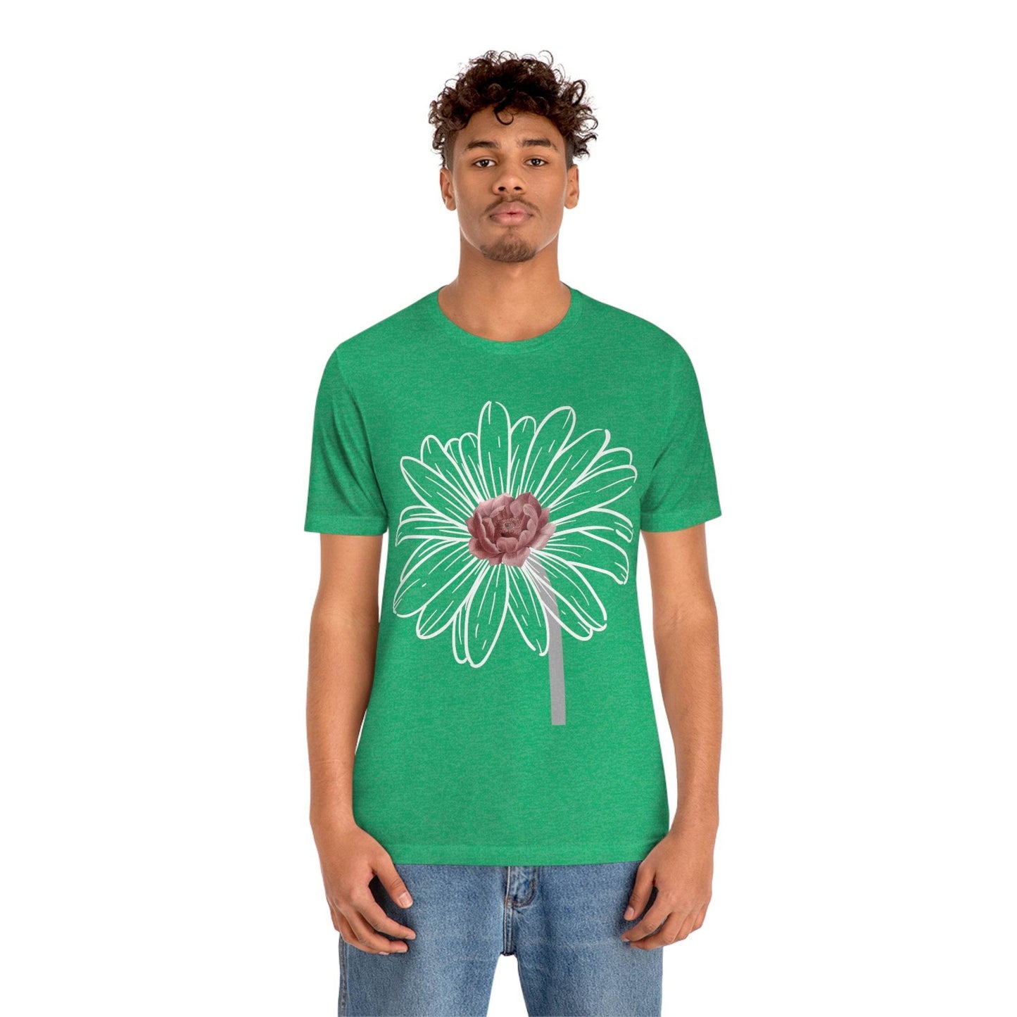 Flower Tshirt, Vintage Flower Shirt, Vintage Botanical Shirt, Vintage T-shirt, Graphic Tshirt, Botanical Print, Wildflower shirt, floral Tee - Giftsmojo
