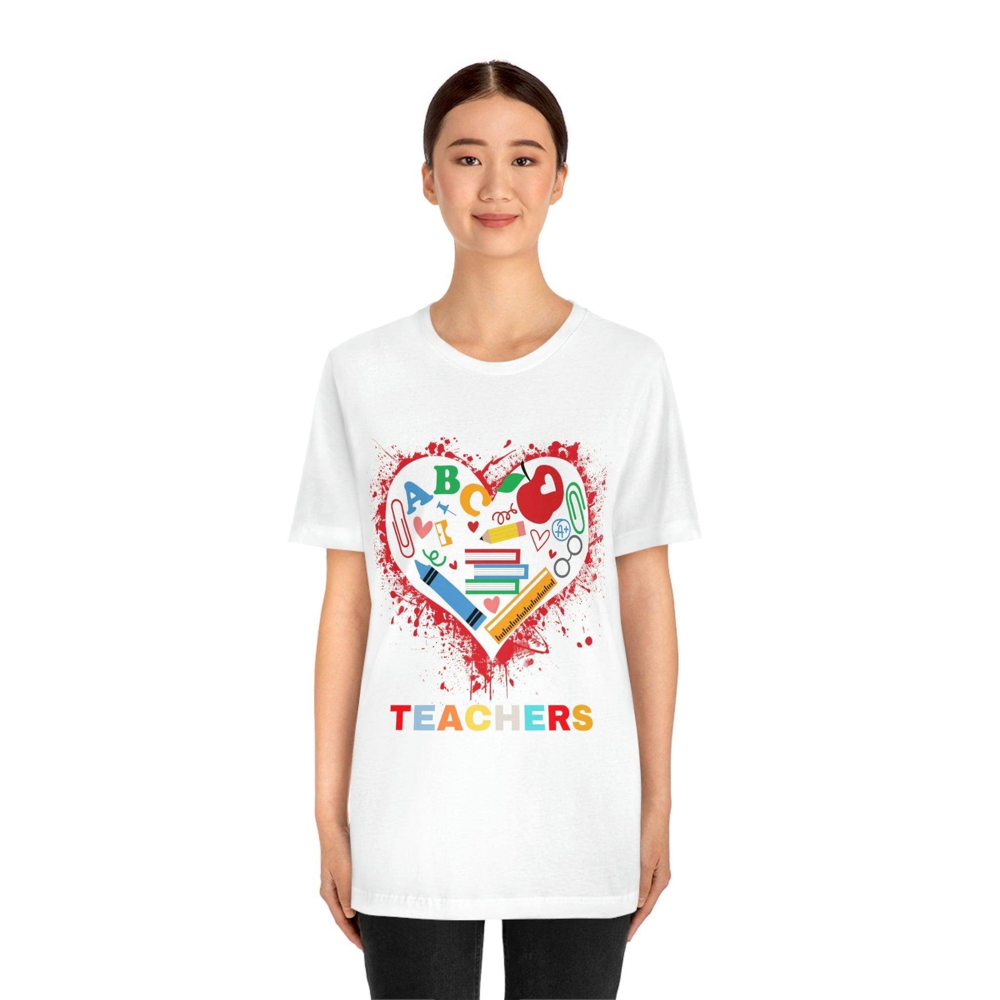 Love Teachers Shirt - Teacher Appreciation Shirt - Giftsmojo