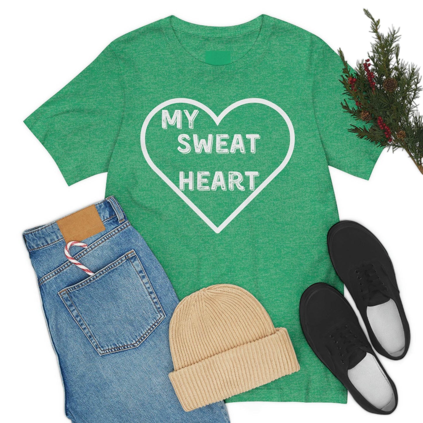 My Sweat Heart - Love shirt - Gift for wife - Gift for Husband - Gift for Girlfriend and Boyfriend - Giftsmojo