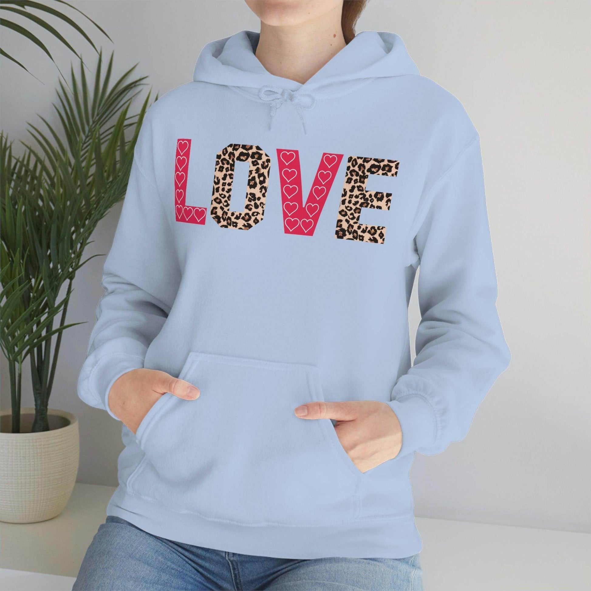 Love Hooded Sweatshirt - Giftsmojo