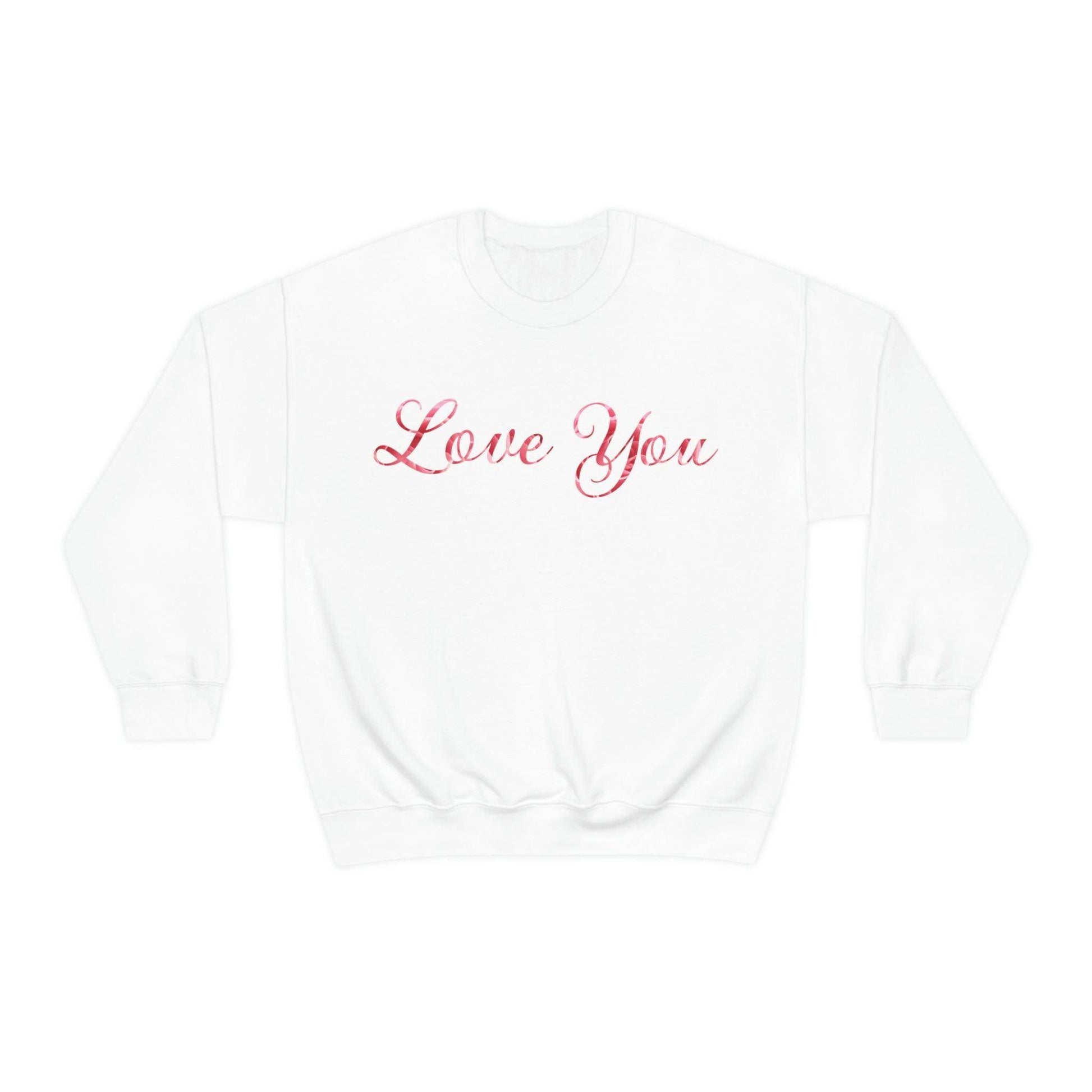 Love You Sweatshirt, love shirt, wedding gift, engagement gift, anniversary gift, couple shirt, matching shirt - Giftsmojo