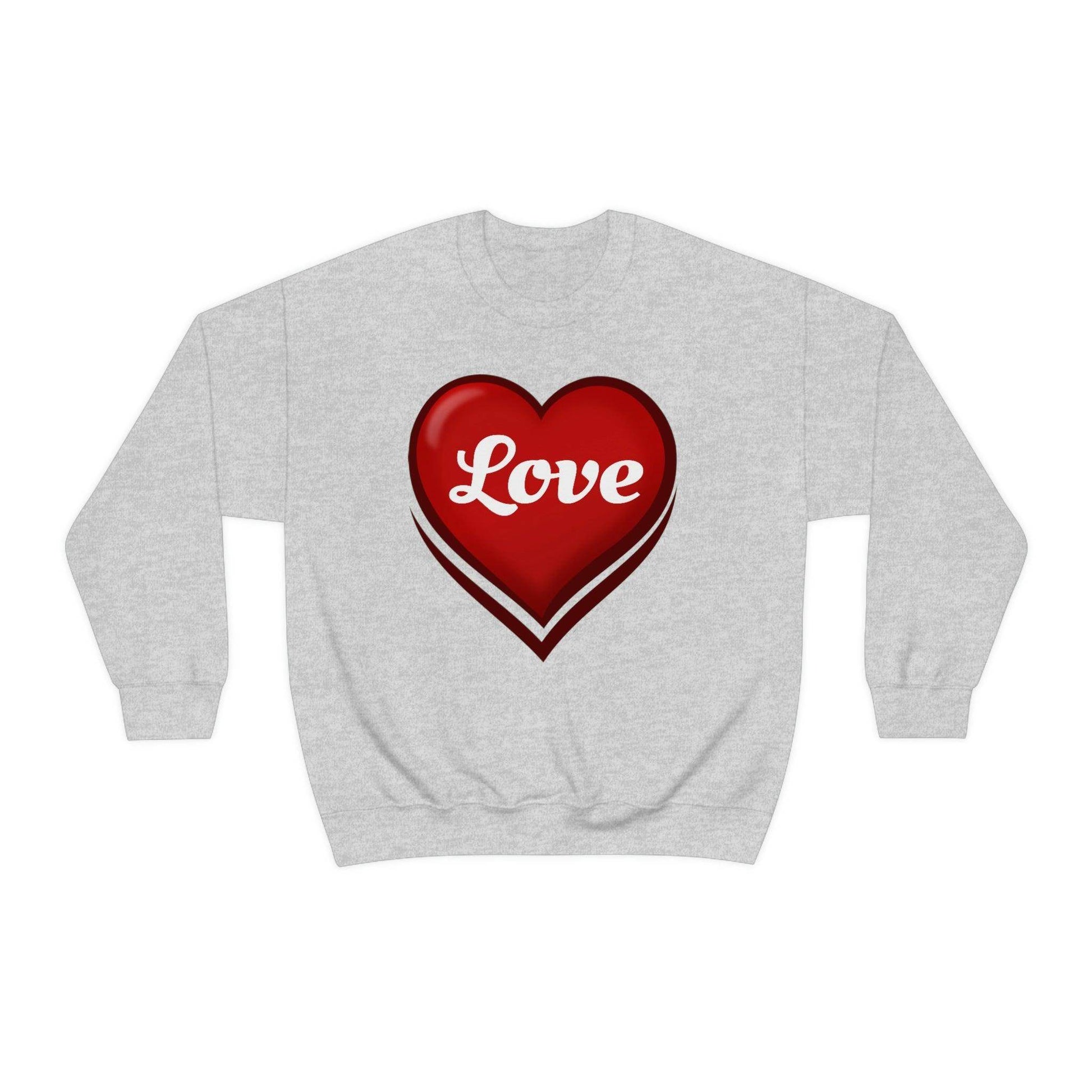 Love Sweatshirt, Valentine's Gift, - Giftsmojo
