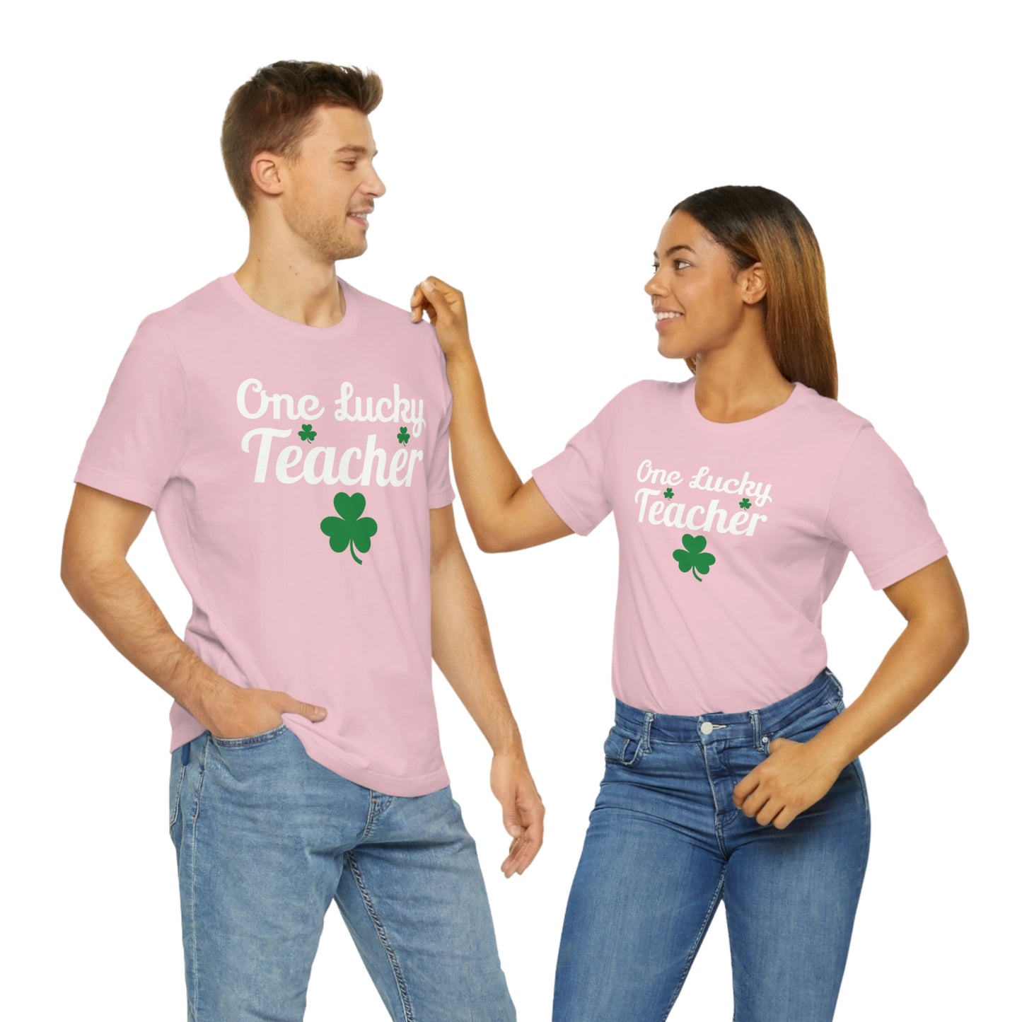 Feeling Lucky Shirt One Lucky Teacher Shirt St Patrick's Day shirt - Funny St Paddy's day Funny Shirt Shamrock shirt shenanigans shirt