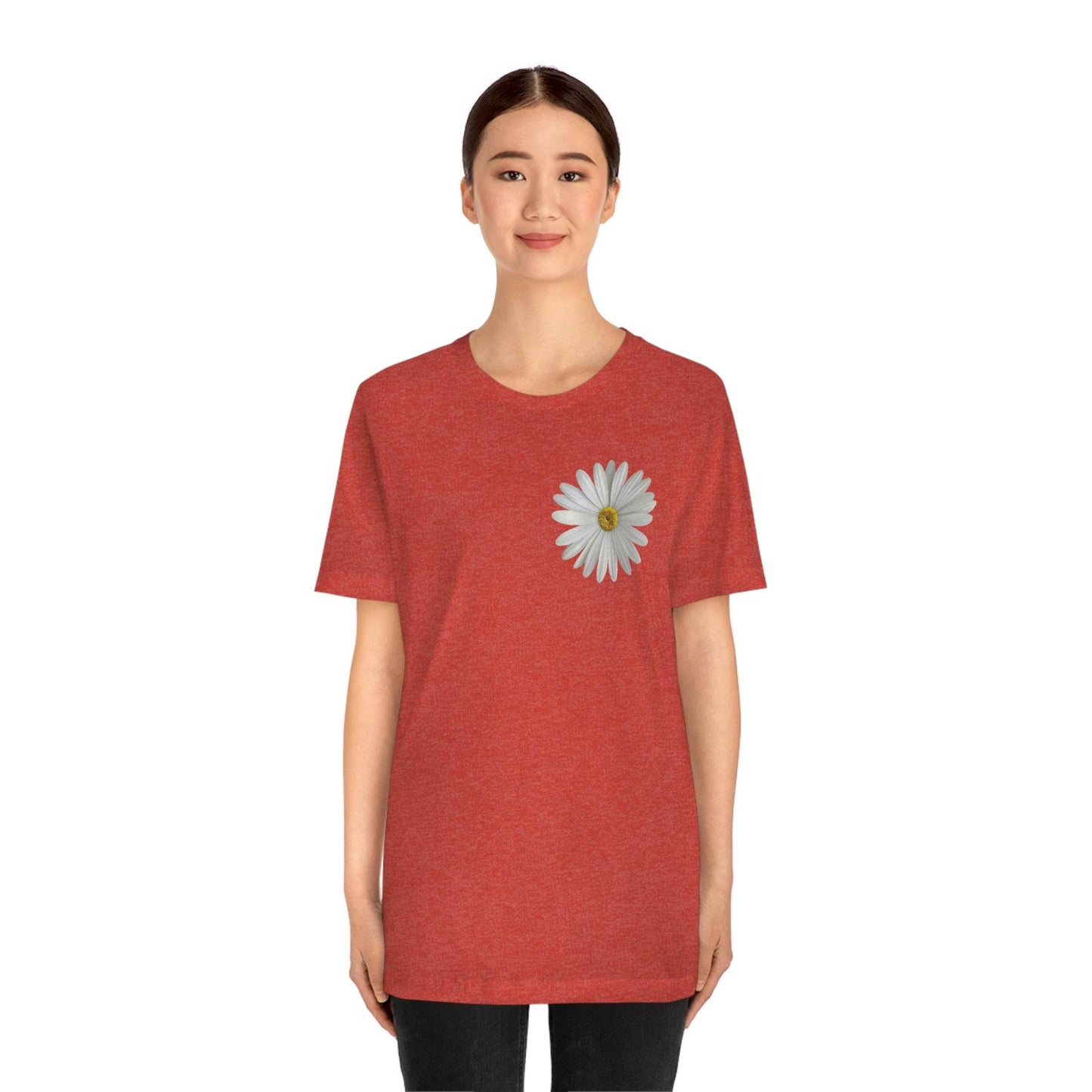 Daisy Shirt Floral Shirt Gift, Boho Shirt, Birth Month Flower, Gift For Mom, Daisy Women Shirt Flower Tee Summer Shirt, - Giftsmojo