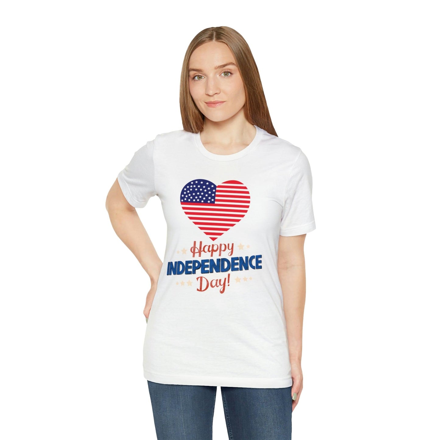 Happy Independence Day shirt, American flag shirt, Red, white, and blue shirt, Patriotic shirt, USA shirt