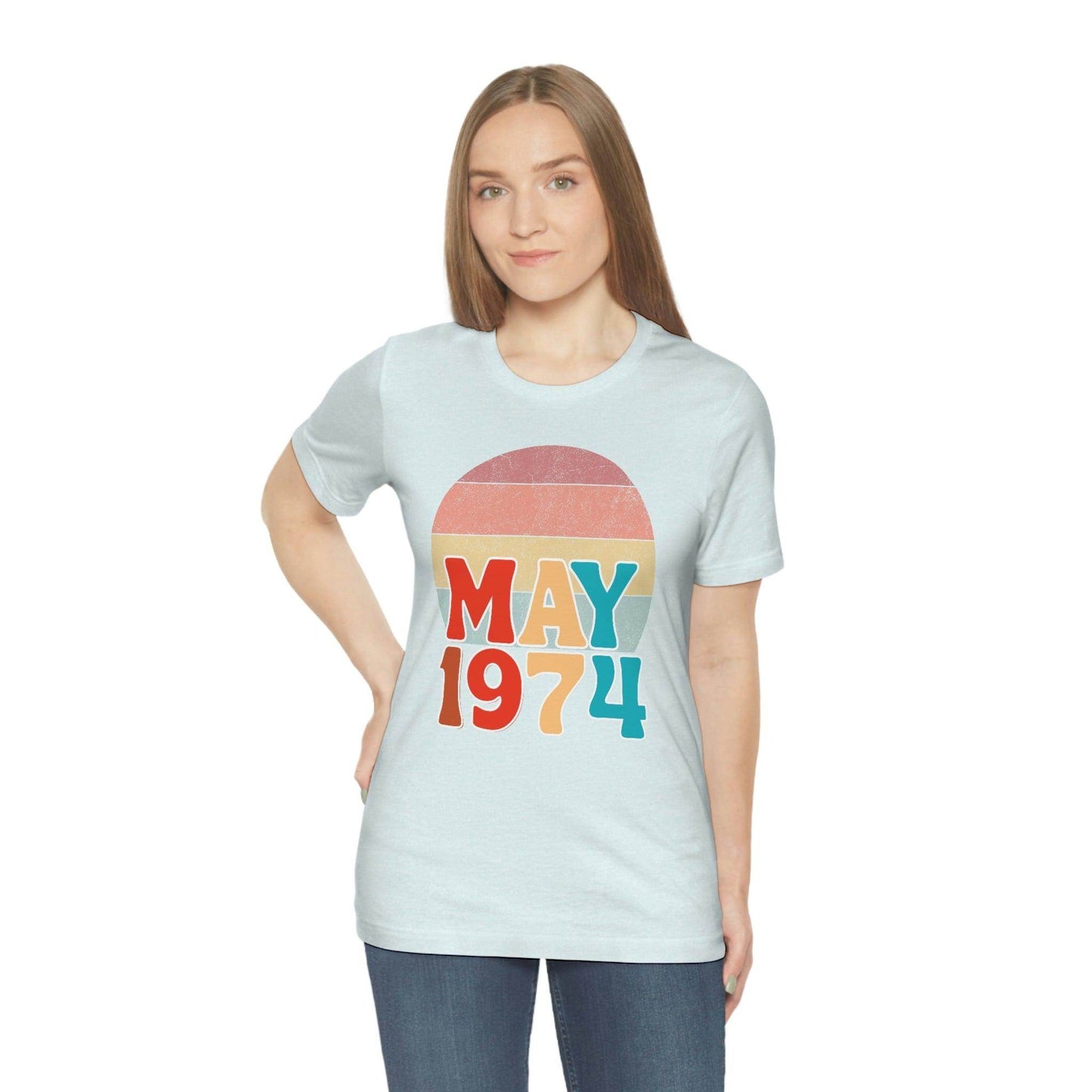 49th Birthday Shirt, 1974 Shirt, 49th Birthday Tee, Vintage 1974 Shirt, 49th Birthday Gifts, 1974 Birthday Shirt, 49th Birthday Gift - Giftsmojo