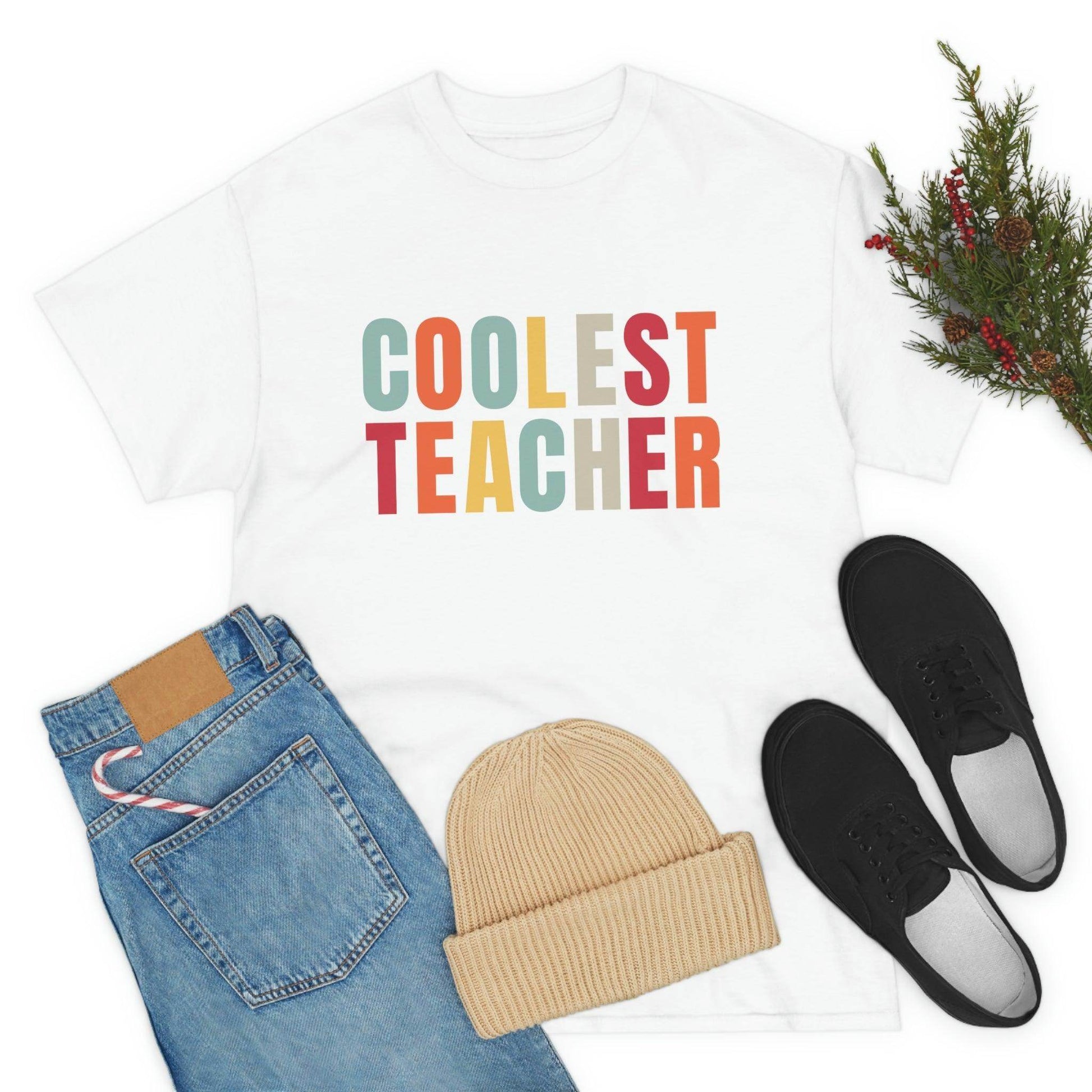 Teacher appreciation gift - Coolest Teacher Shirt - Teacher shirt - Giftsmojo