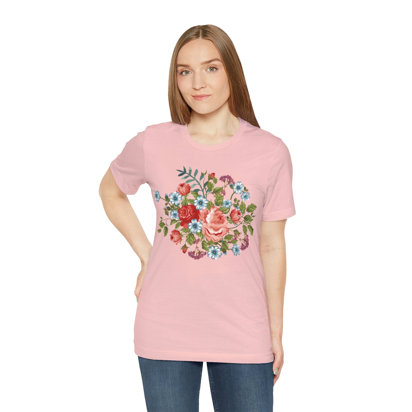 Flower Shirt, Botanical shirt, flower T shirt, floral shirt, wild flowers shirt, birth flower shirt, custom flower shirt, wildflowers shirt, plant lady shirt, birth flower gift,