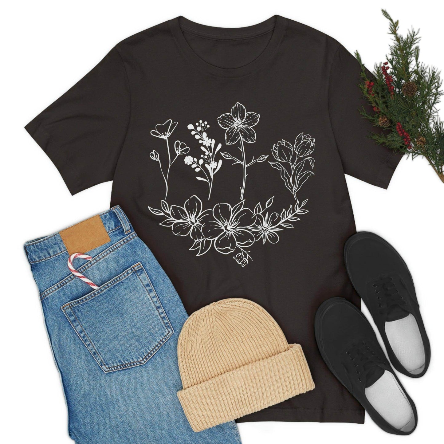 Flower Tshirt - Nature lover Shirt - Giftsmojo
