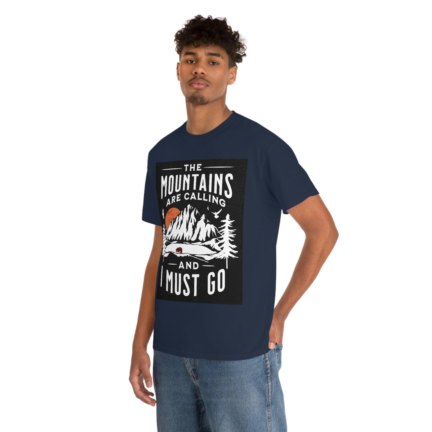 The Mountains are calling Tee - Giftsmojo