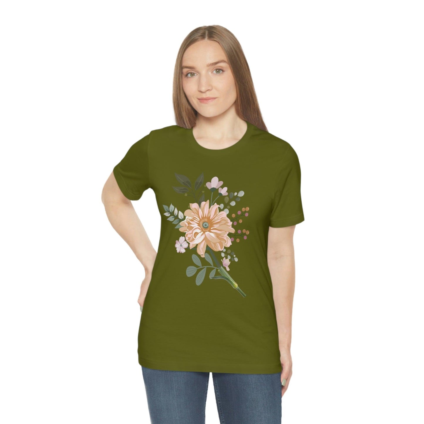 Cute Flower T-shirt - Nature lover Shirt - Cute Flower lover shirt - Giftsmojo