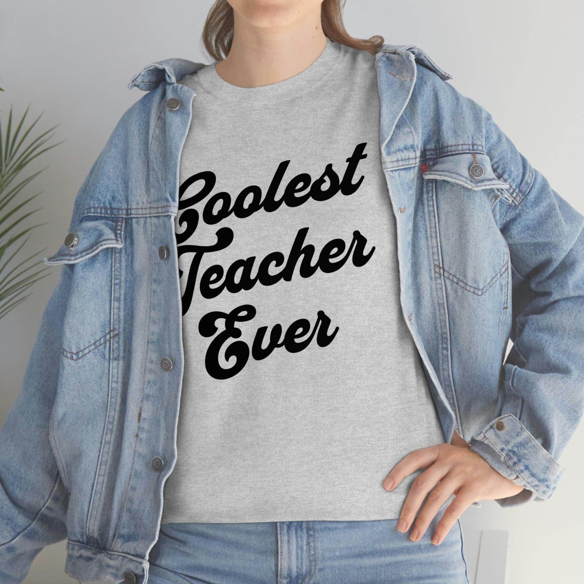 Coolest Teacher Ever Shirt - Giftsmojo