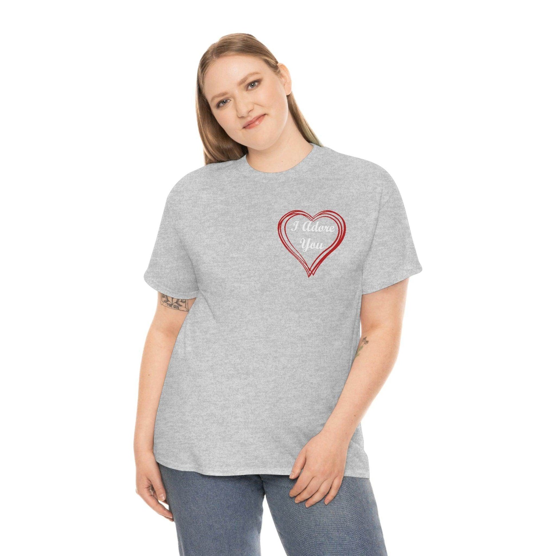 I Adore You T-shirt - Giftsmojo