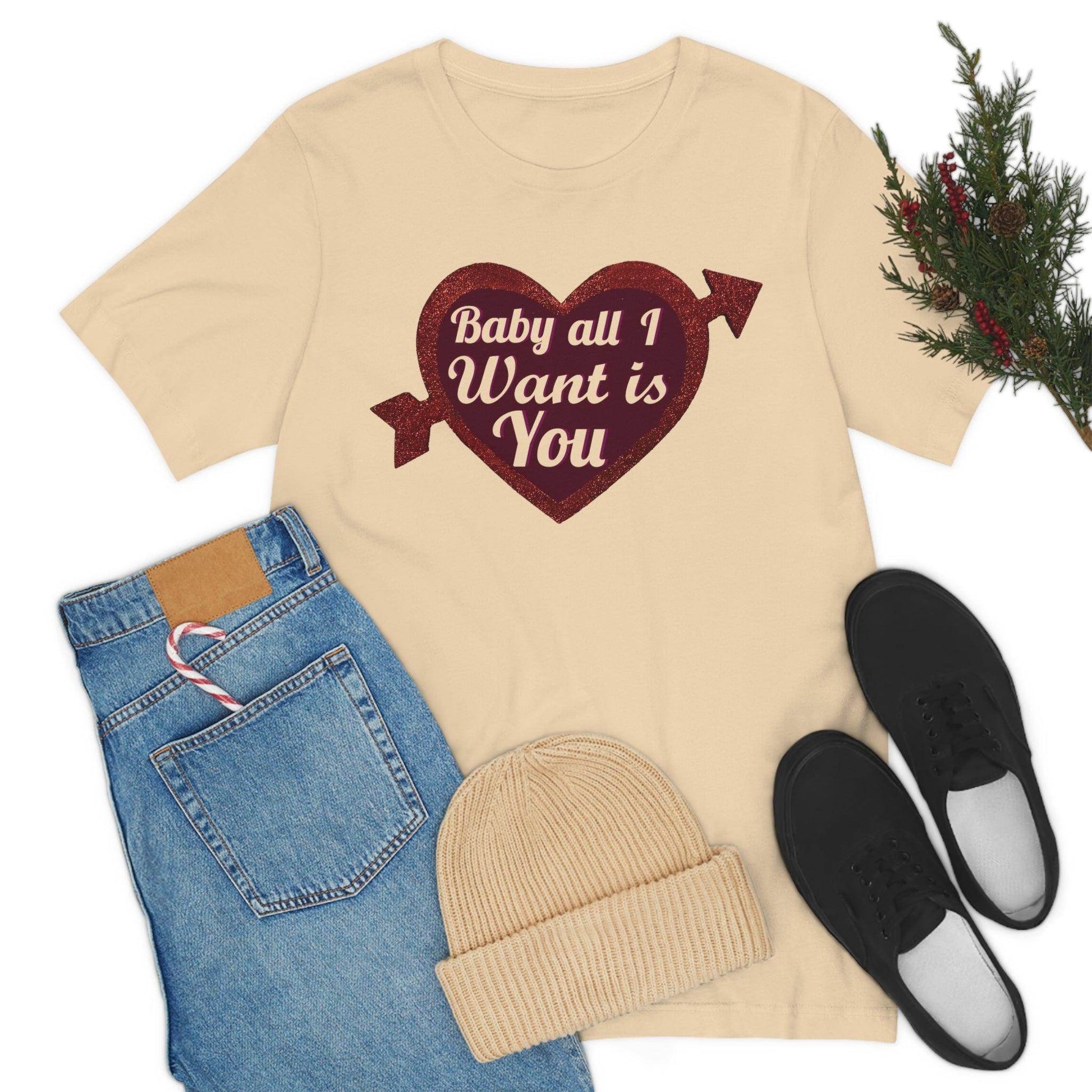 Baby all I want is You Tee - Giftsmojo