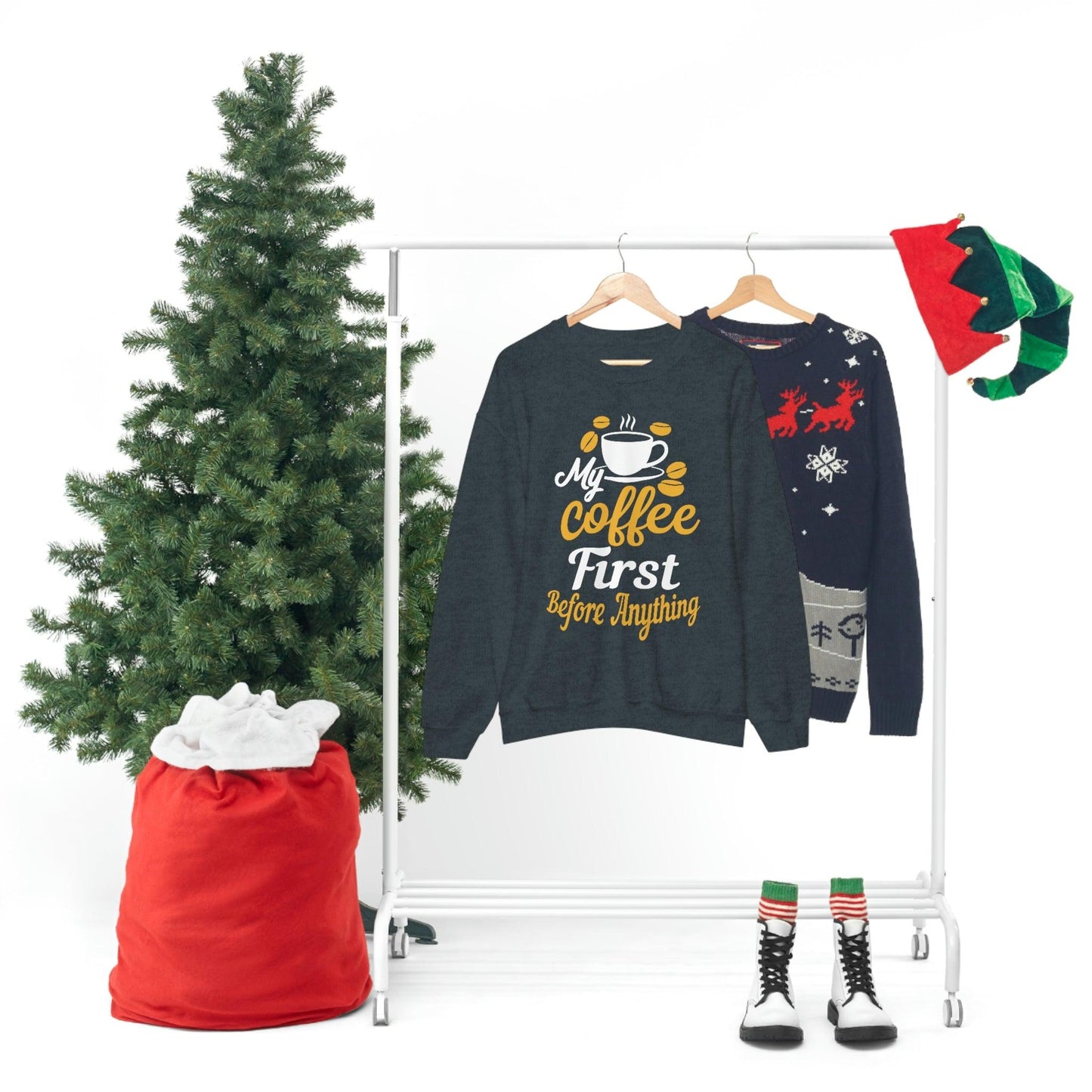 My Coffee First before anything Sweatshirt
