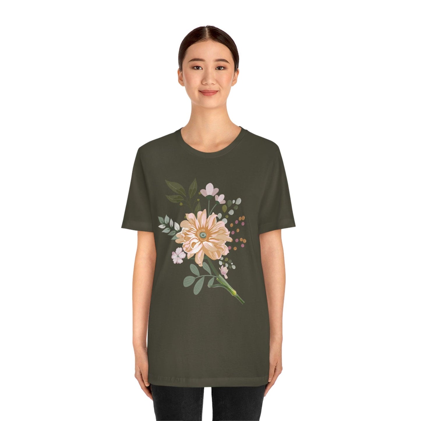 Cute Flower T-shirt - Nature lover Shirt - Cute Flower lover shirt - Giftsmojo