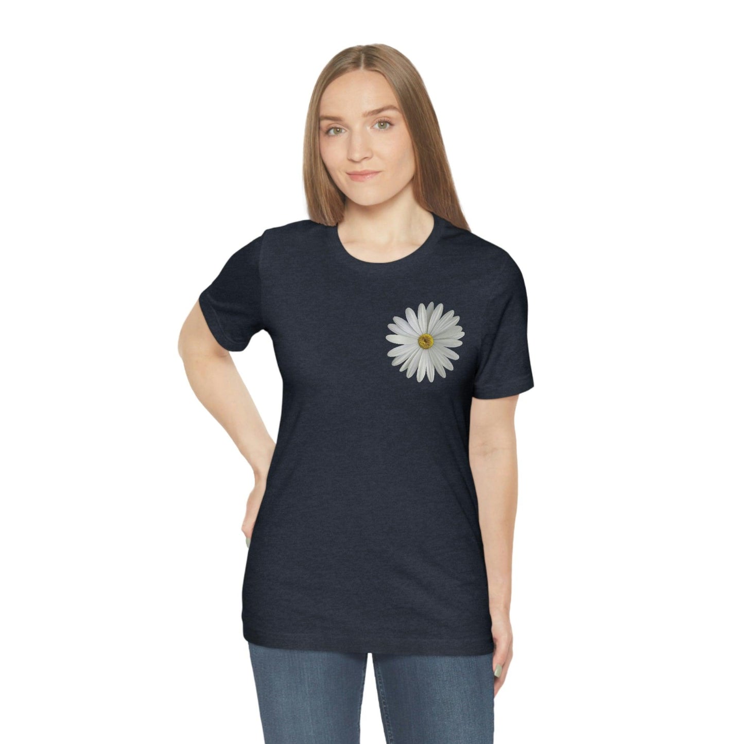 Daisy Shirt Floral Shirt Gift, Boho Shirt, Birth Month Flower, Gift For Mom, Daisy Women Shirt Flower Tee Summer Shirt, - Giftsmojo