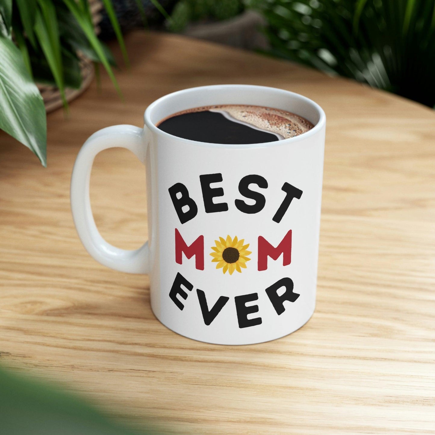 Best Mom Ever Mug, gift for mom on mothers day, Birthday gift for mom, gift for her, coffee mug for her, hot cocoa mug, gift for coffee lover - Giftsmojo