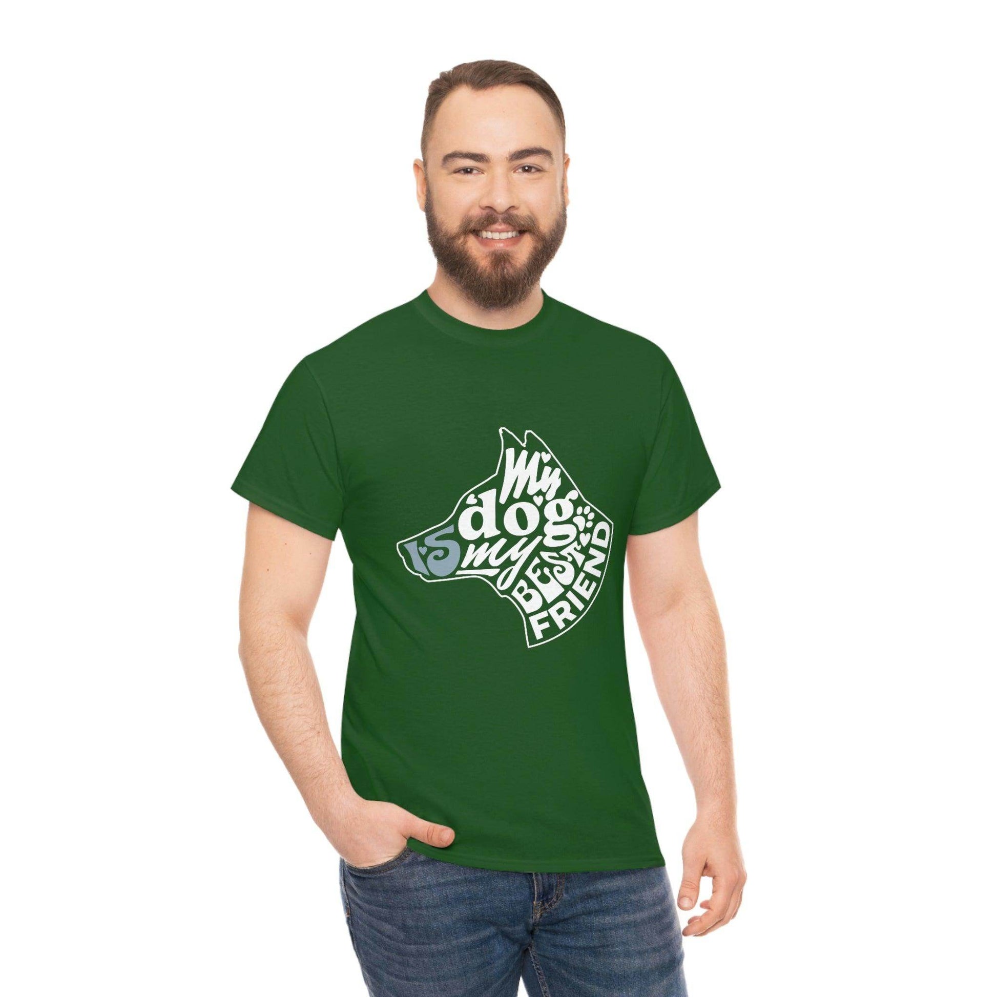 My Dog is My Best Friend Tee - Giftsmojo
