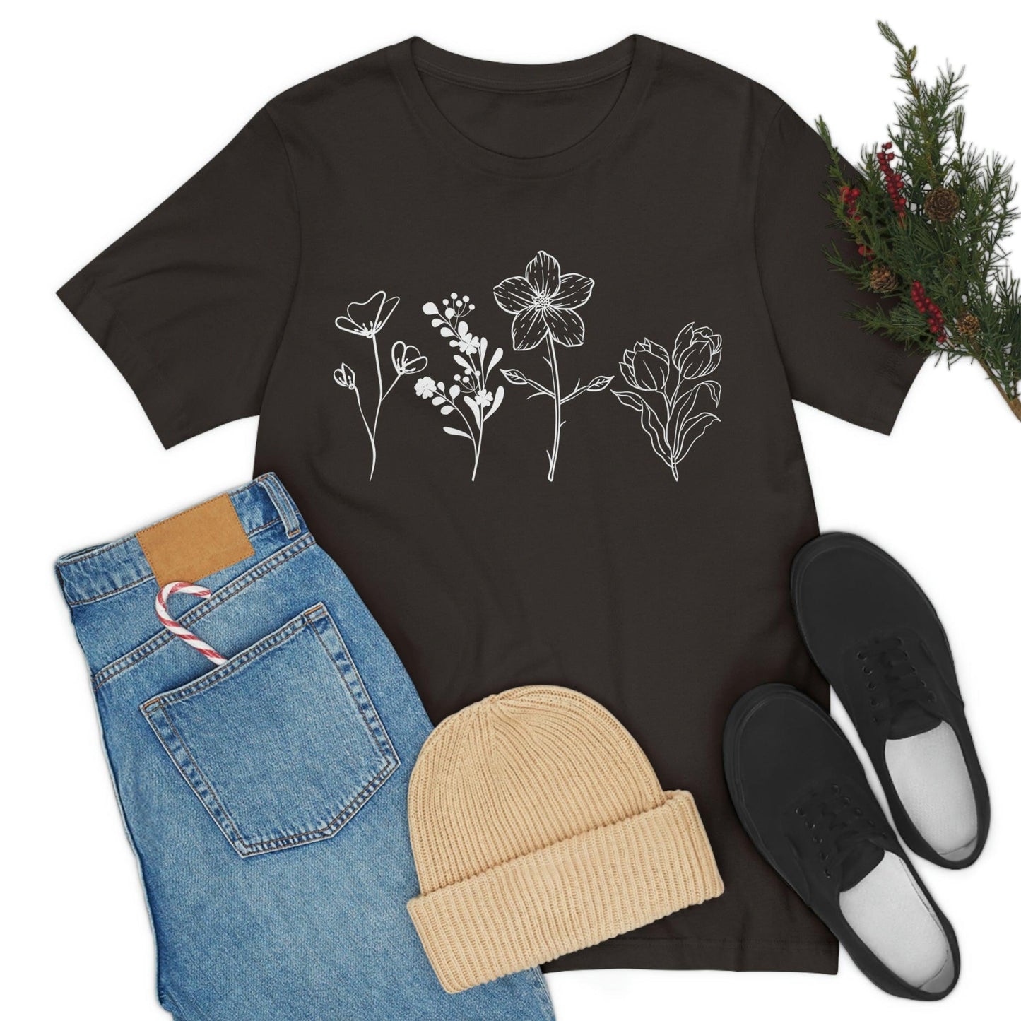 Wildflower shirt - Flower Tshirt - Flower lover shirt - Giftsmojo
