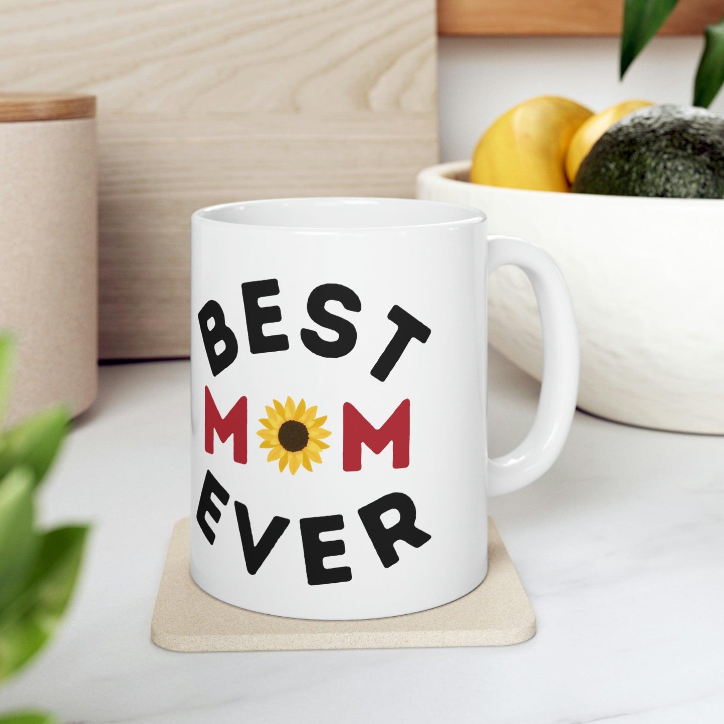 Best Mom Ever Mug, gift for mom on mothers day, Birthday gift for mom, gift for her, coffee mug for her, hot cocoa mug, gift for coffee lover - Giftsmojo