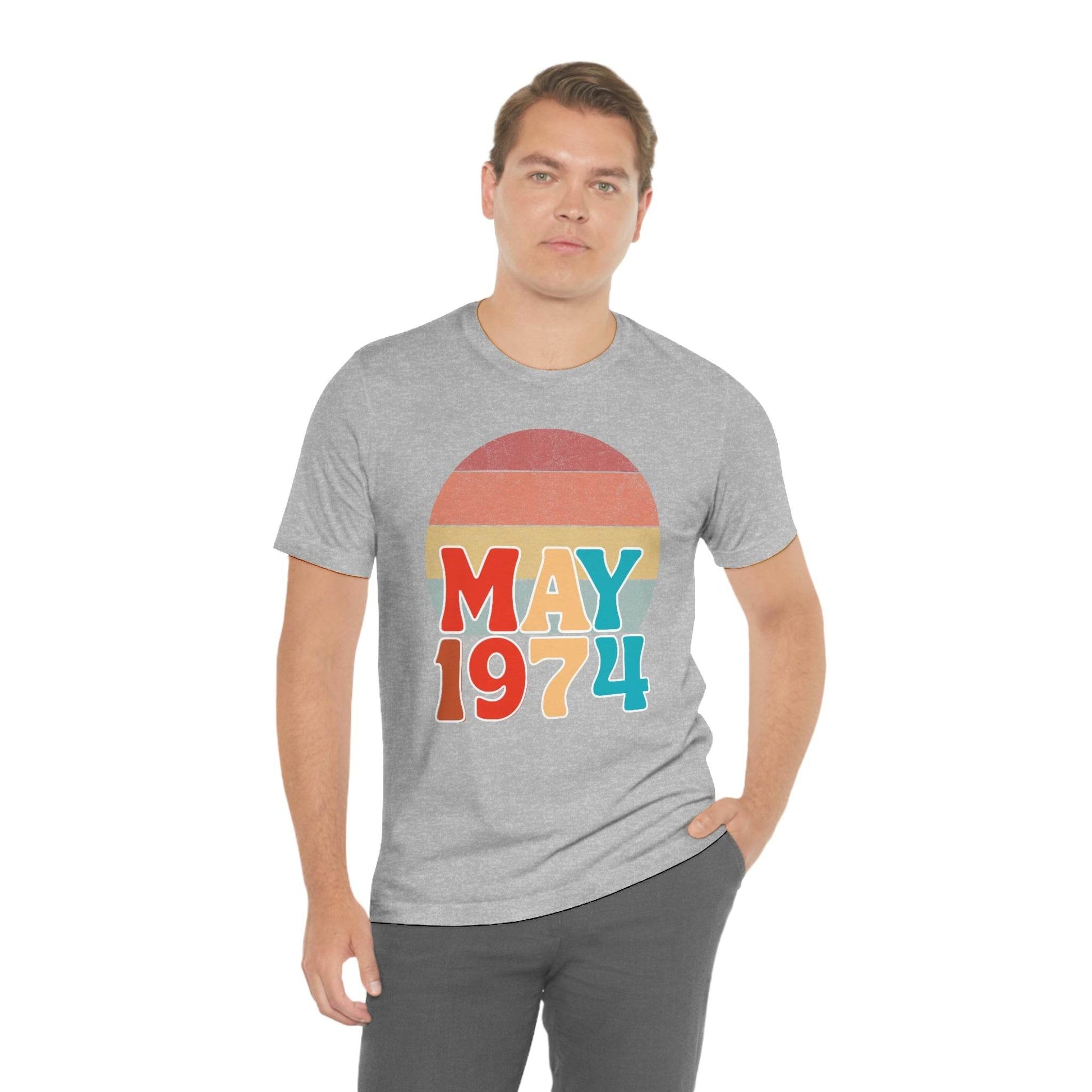 49th Birthday Shirt, 1974 Shirt, 49th Birthday Tee, Vintage 1974 Shirt, 49th Birthday Gifts, 1974 Birthday Shirt, 49th Birthday Gift - Giftsmojo