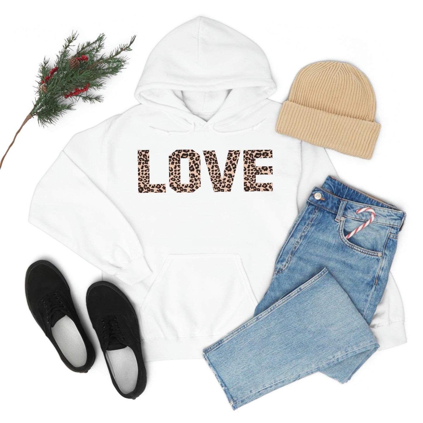 Leopard print Hooded Sweatshirt - Giftsmojo