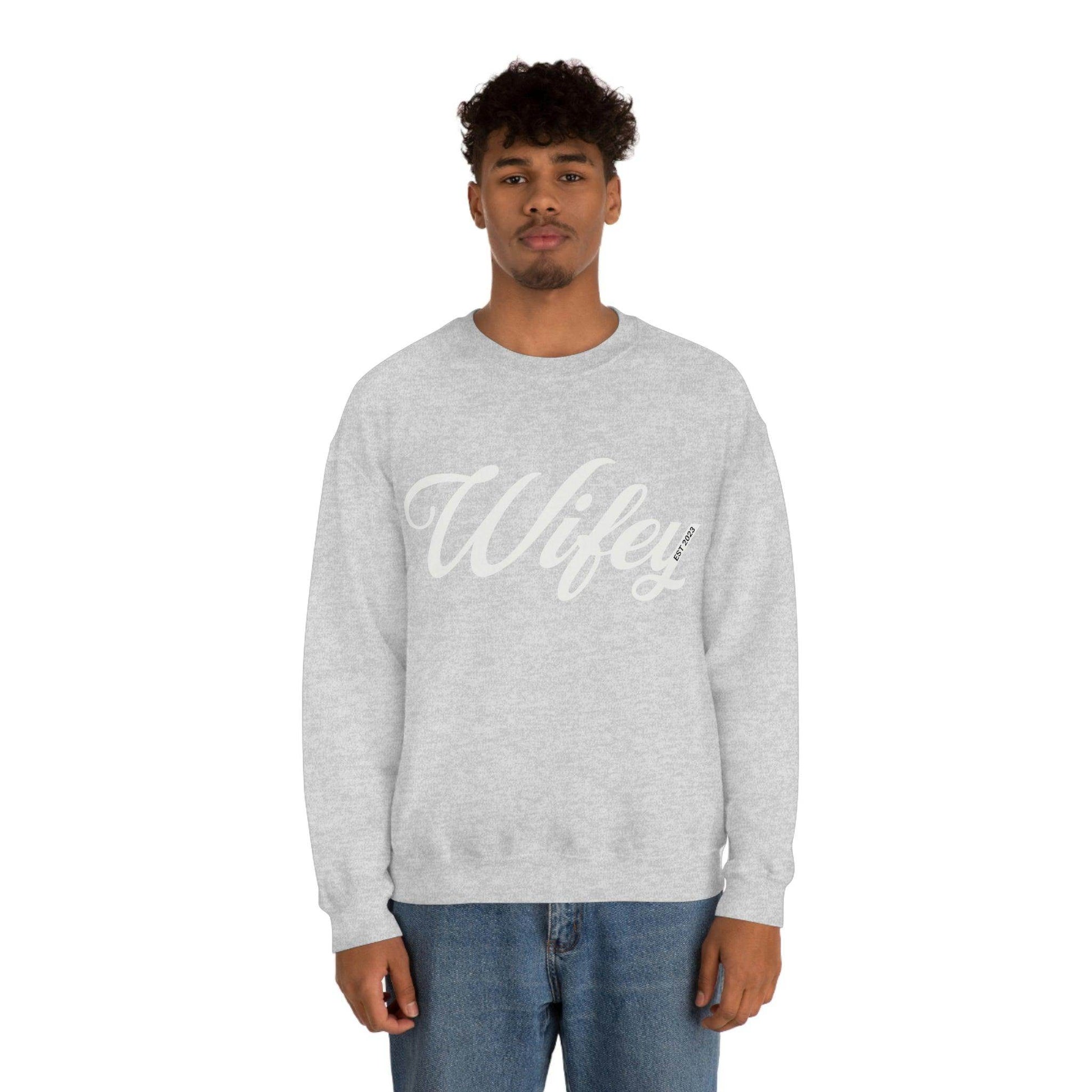 Wifey Sweatshirt - Giftsmojo