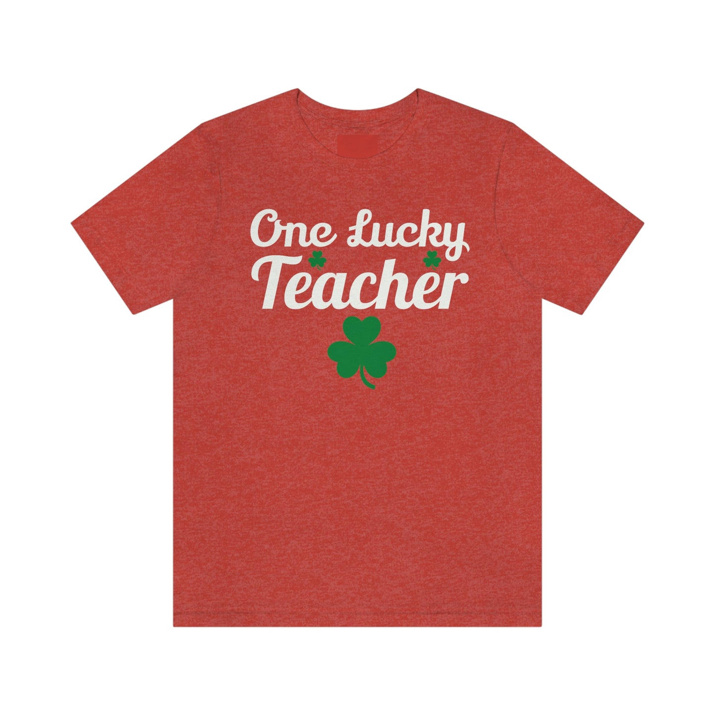 Feeling Lucky Shirt One Lucky Teacher Shirt St Patrick's Day shirt - Funny St Paddy's day Funny Shirt Shamrock shirt shenanigans shirt