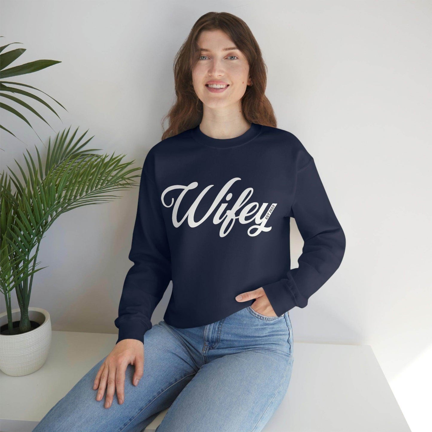 Wifey Sweatshirt - Giftsmojo
