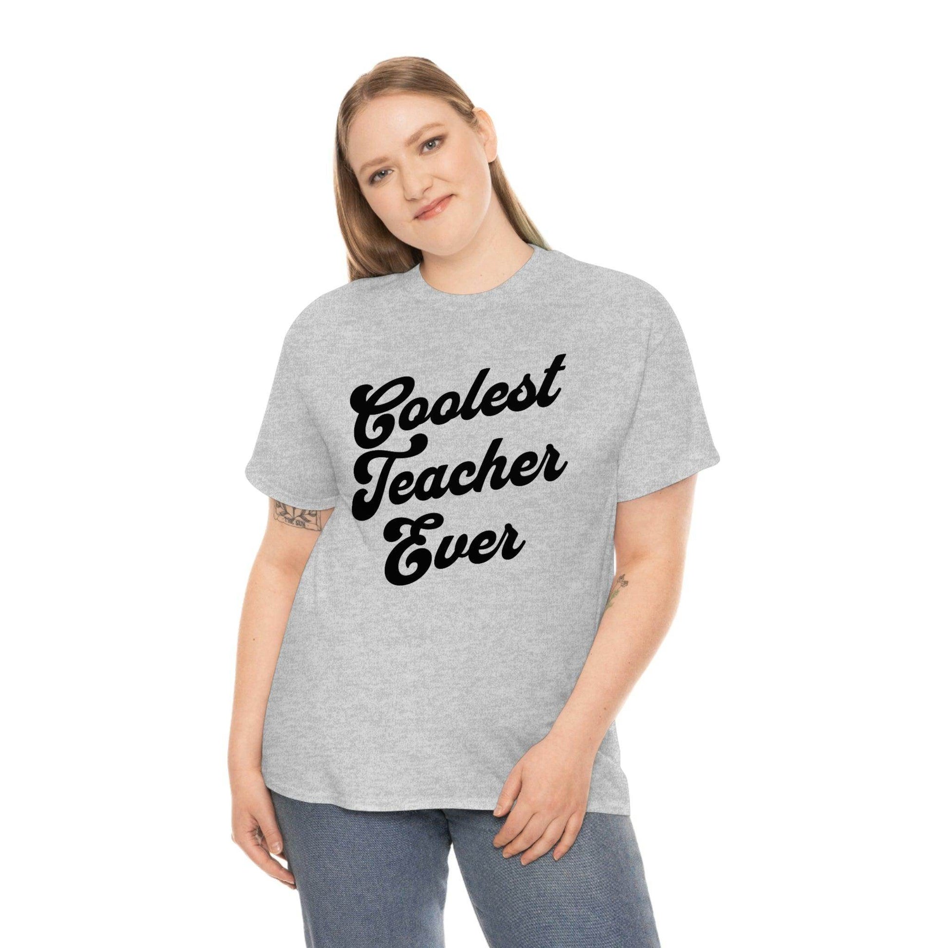 Coolest Teacher Ever Shirt - Giftsmojo