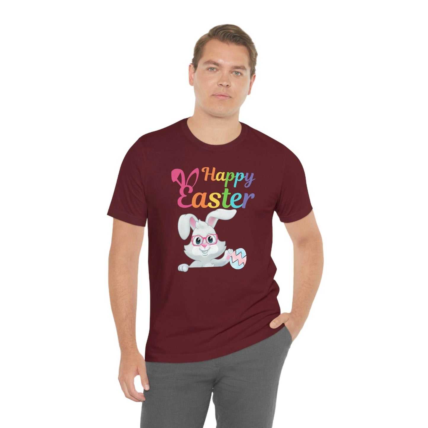 Happy Easter Bunny Tshirt Easter Gift women Easter Shirt Men Easter shirt Easter egg - Giftsmojo