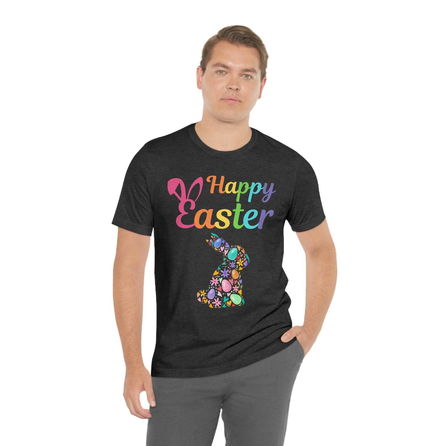 Happy Easter Bunny Tshirt Easter Gift women Easter Shirt Men Easter shirt Easter egg - Giftsmojo