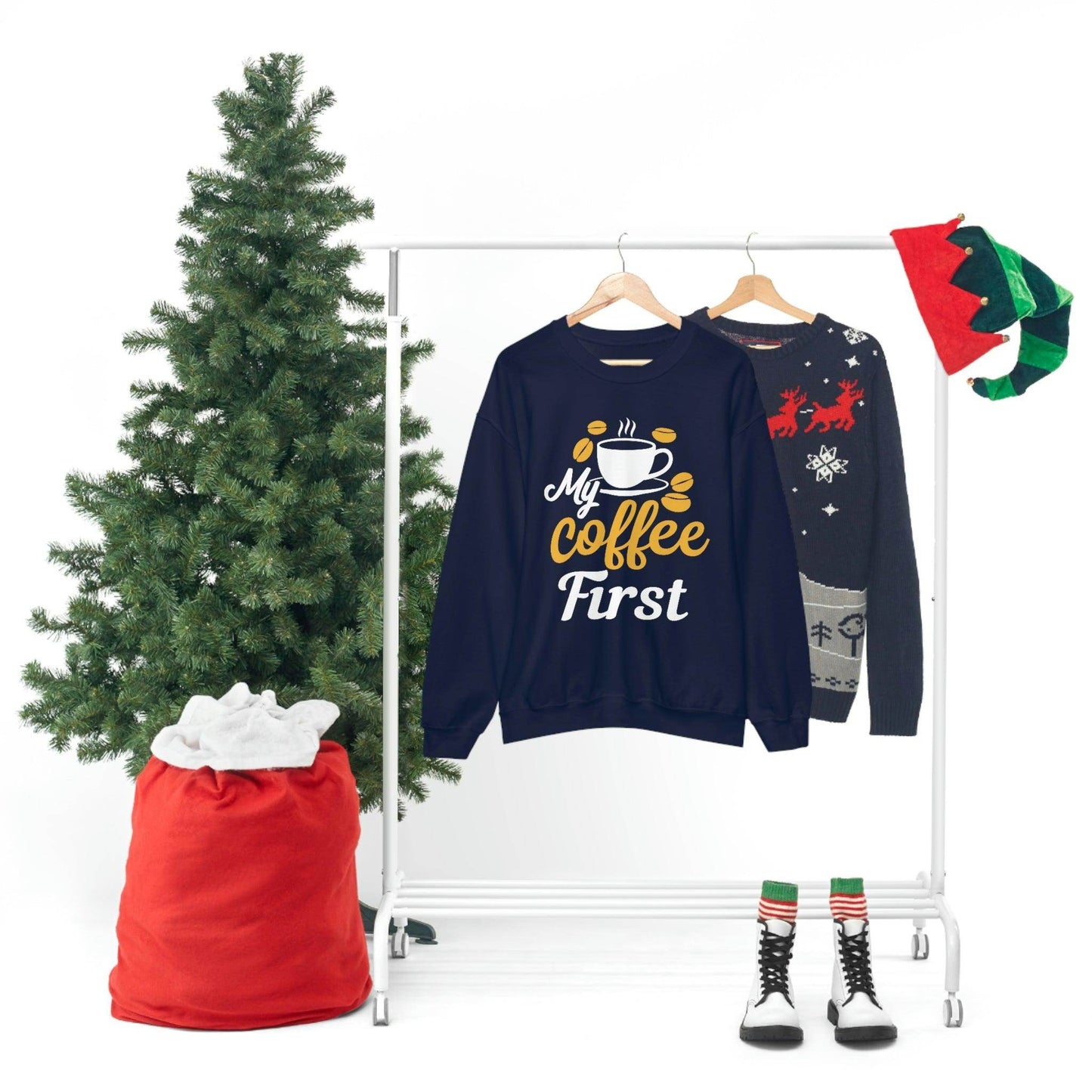 My Coffee First Sweatshirt - Giftsmojo