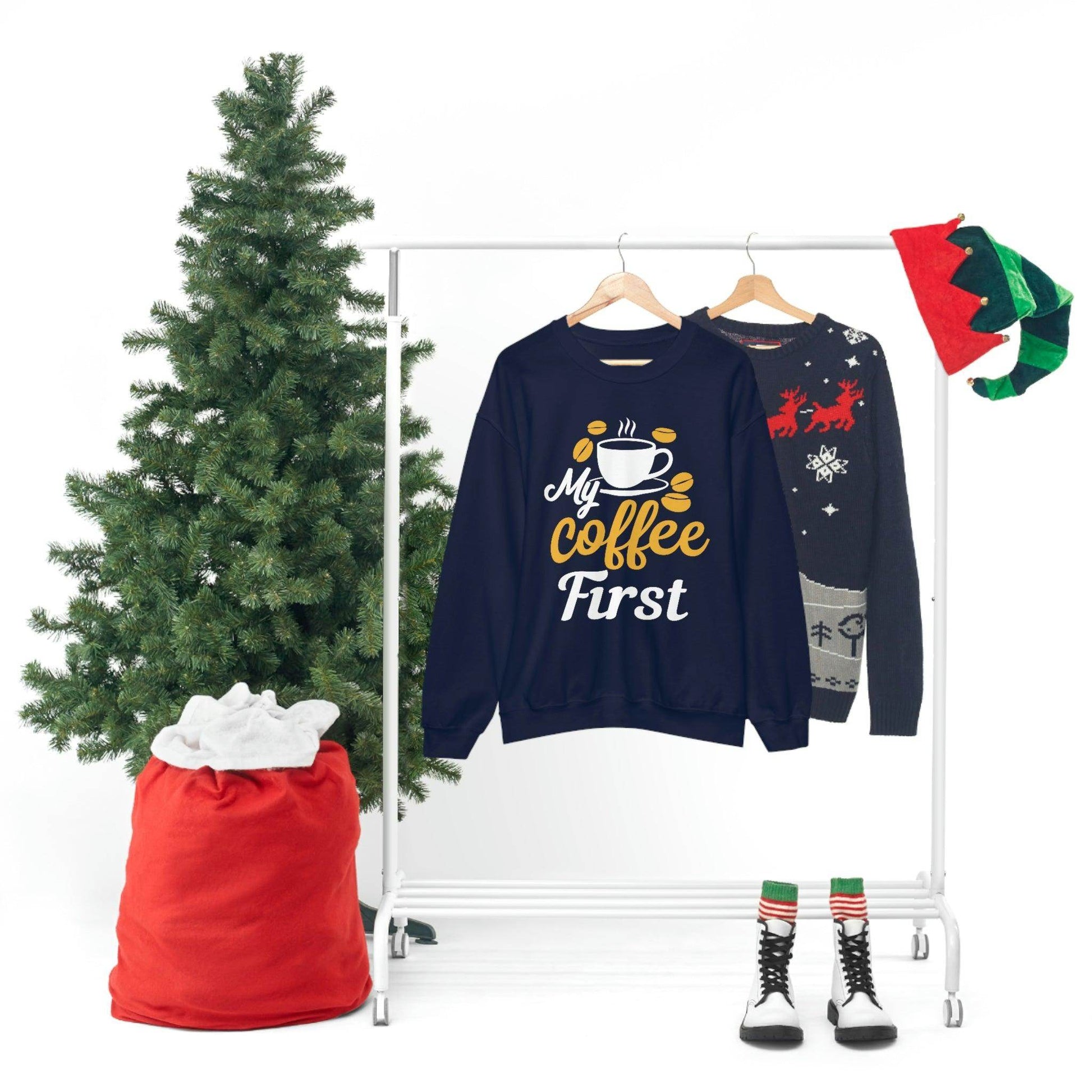 My Coffee First Sweatshirt - Giftsmojo