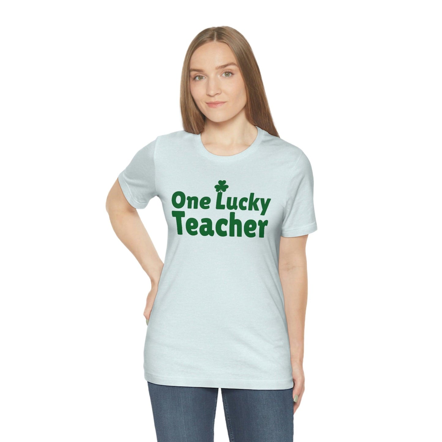 Feeling Lucky Shirt One Lucky Teacher Shirt St Patrick's Day shirt - Funny St Paddy's day Funny Shirt Shamrock shirt shenanigans shirt - Giftsmojo