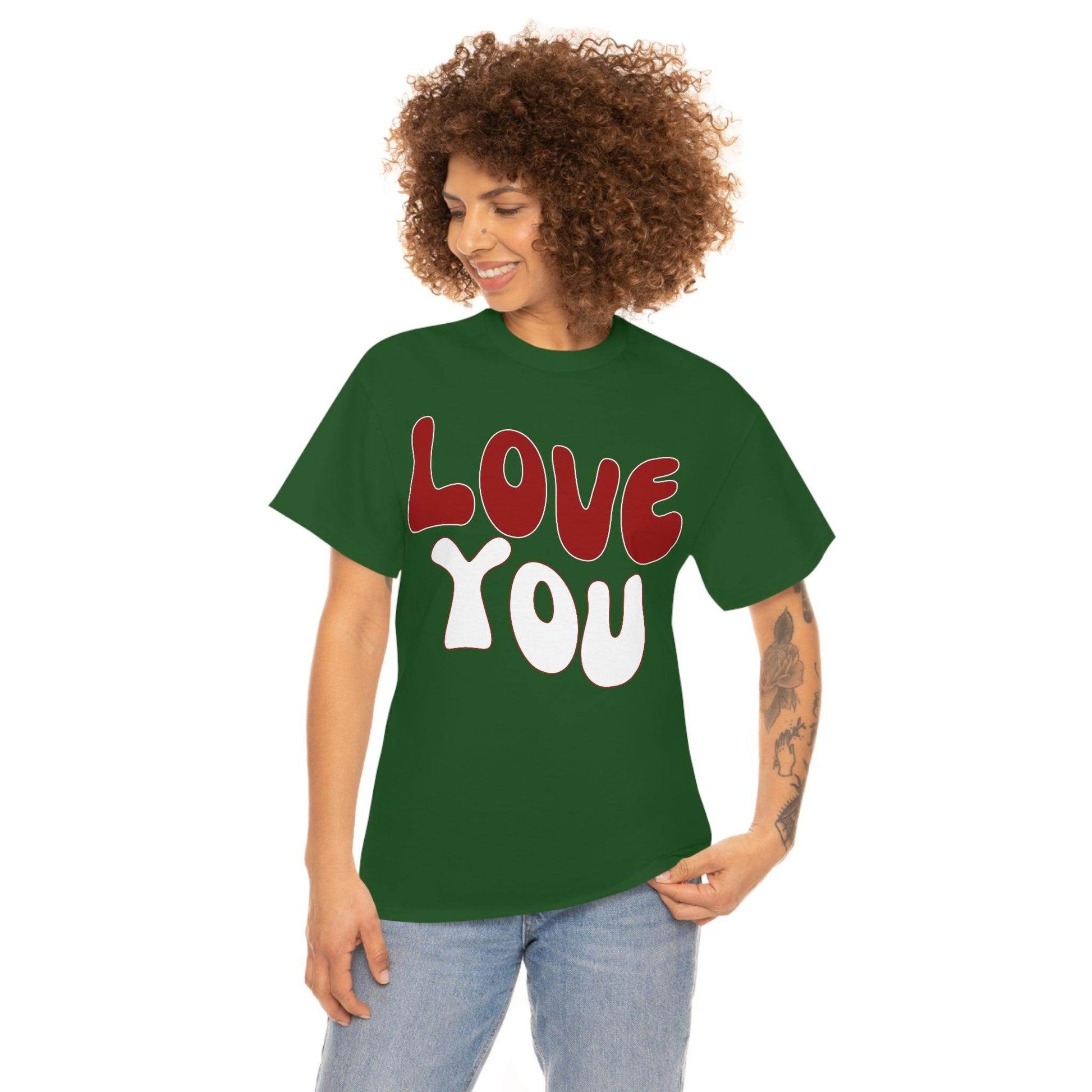 Love You Tee - Giftsmojo