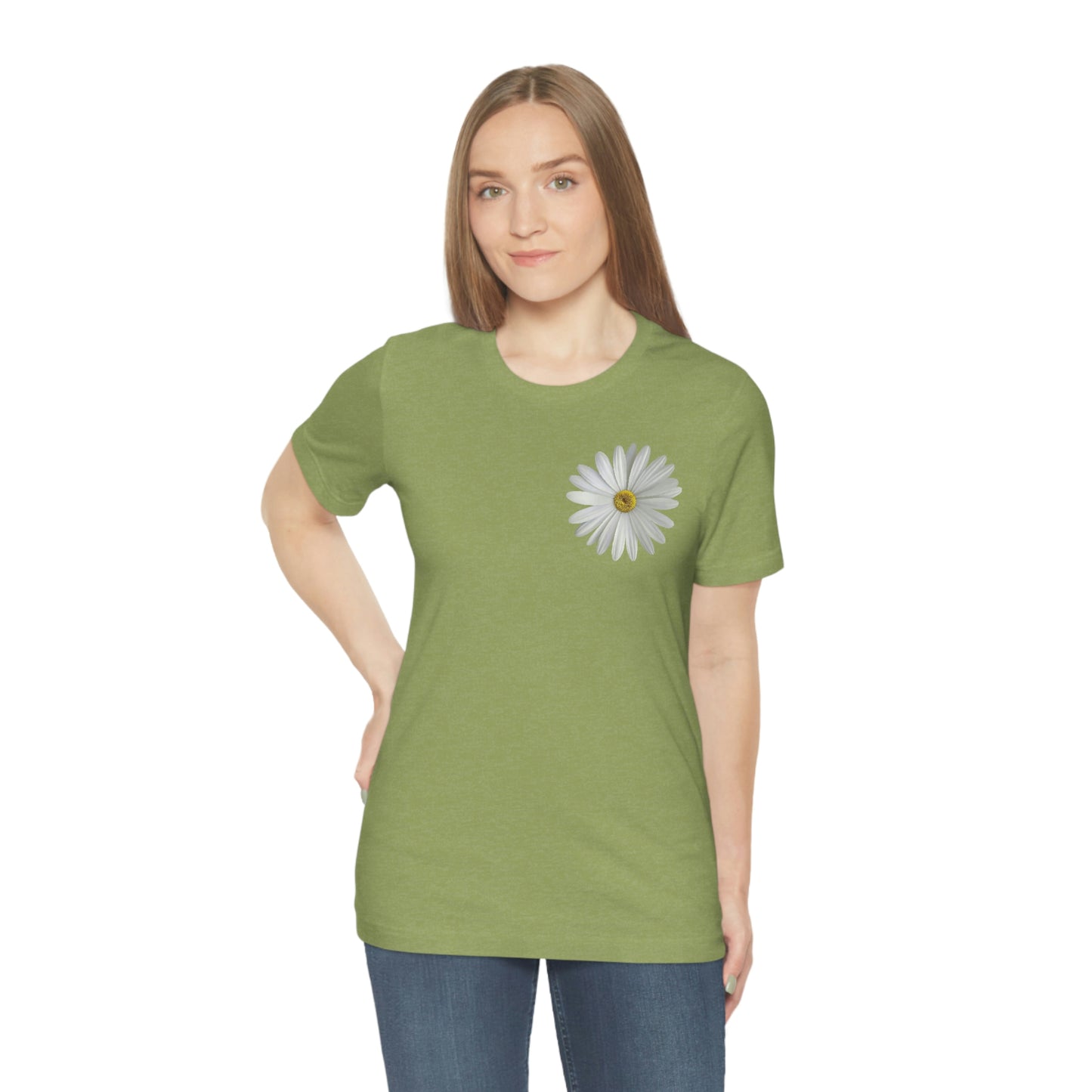 Daisy Shirt Floral Shirt Gift, Boho Shirt, Birth Month Flower, Gift For Mom, Daisy Women Shirt Flower Tee Summer Shirt,