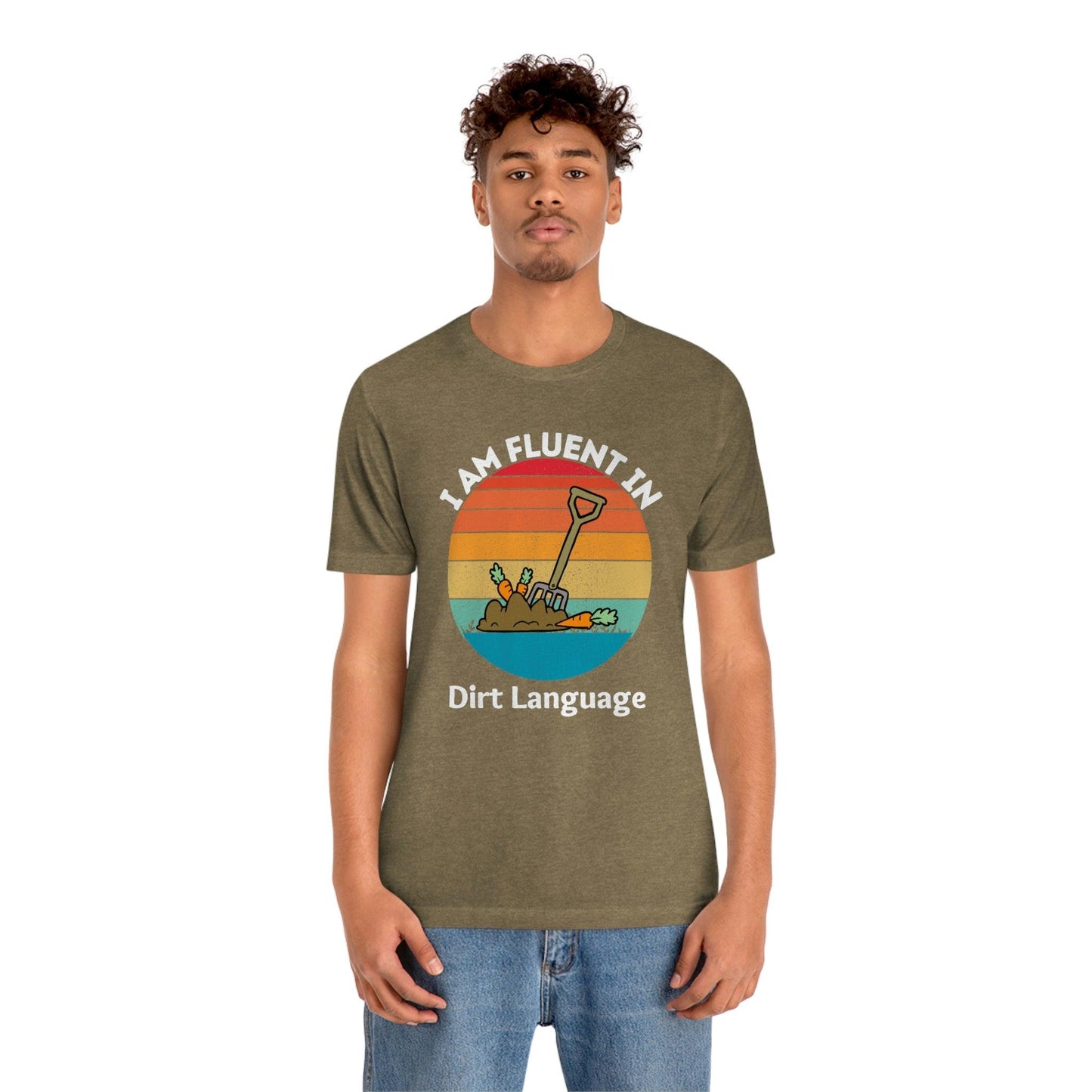 Gardener shirt Garden t-shirt Botanical Shirt Plant Lover Shirt Gardener Gift, Garden Shirt, Garden Tee I am fluent in dirt language