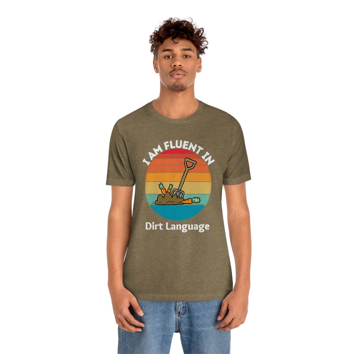Gardener shirt Garden t-shirt Botanical Shirt Plant Lover Shirt Gardener Gift, Garden Shirt, Garden Tee I am fluent in dirt language - Giftsmojo
