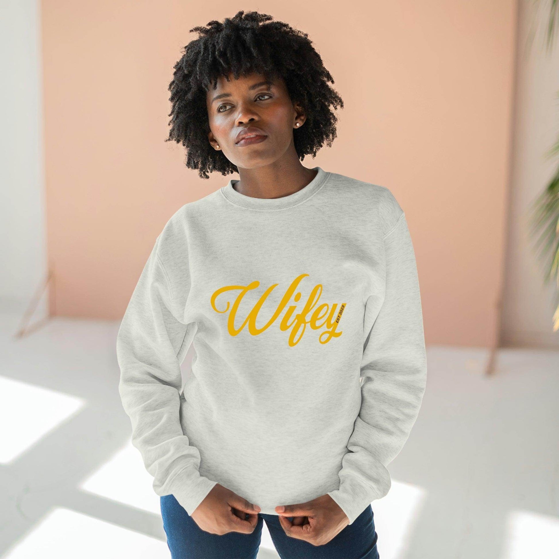Wifey sweatshirt - Giftsmojo