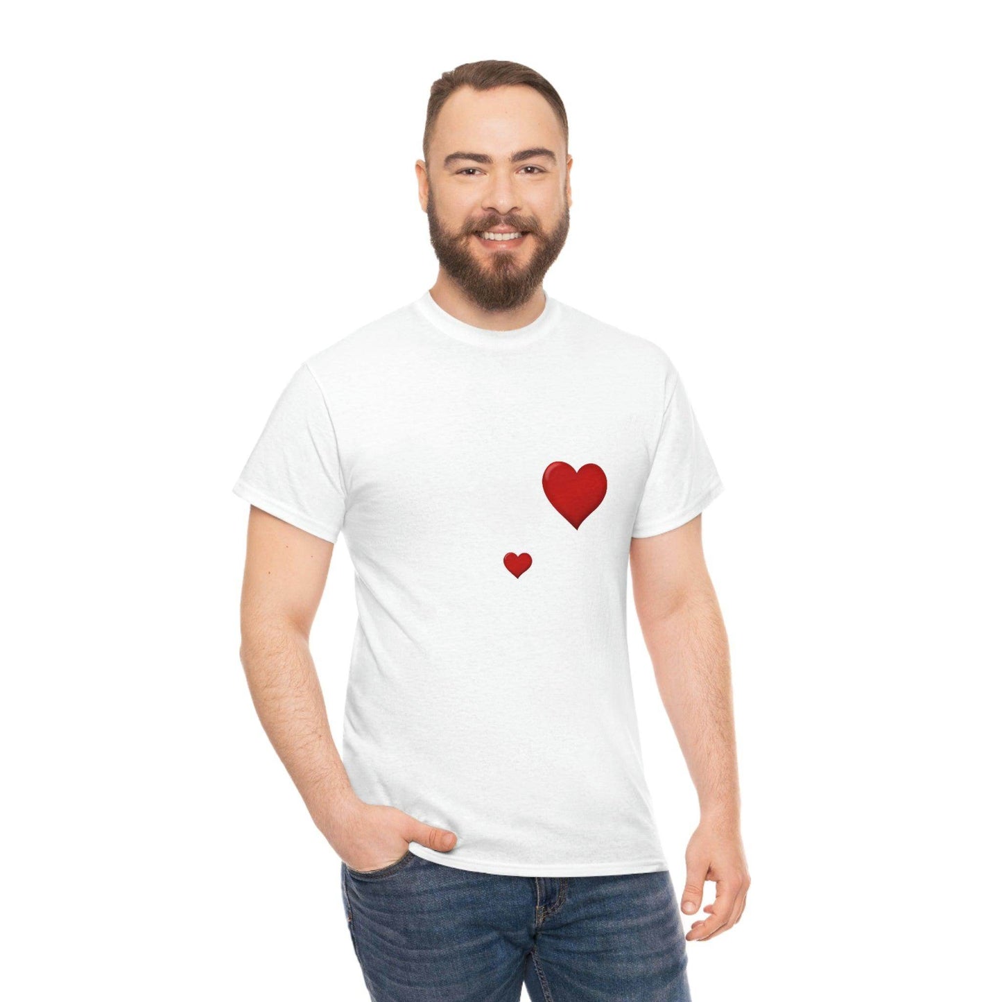 Love square Hearts Shirt, Great Gift for Valentine's day, birthday, engagement, anniversary and many more - Giftsmojo