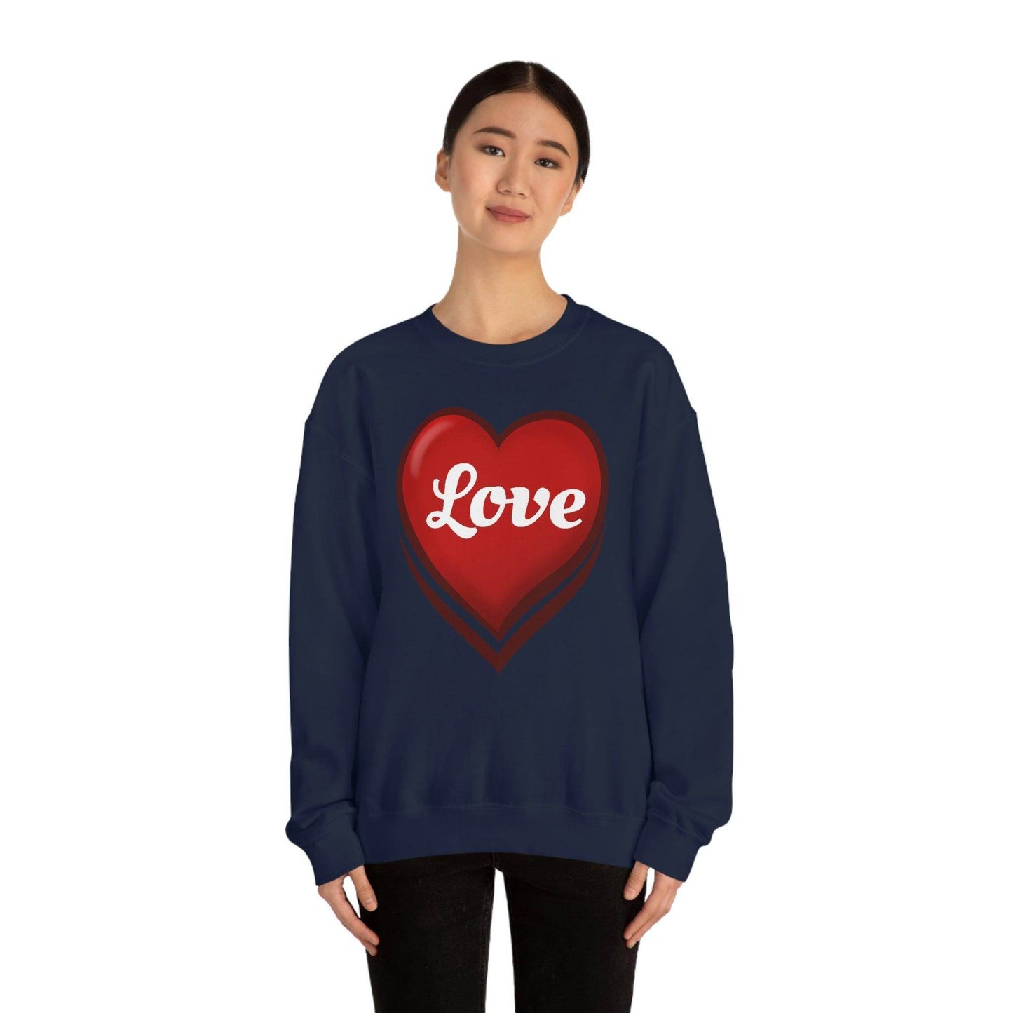 Love Sweatshirt, Valentine's Gift, - Giftsmojo