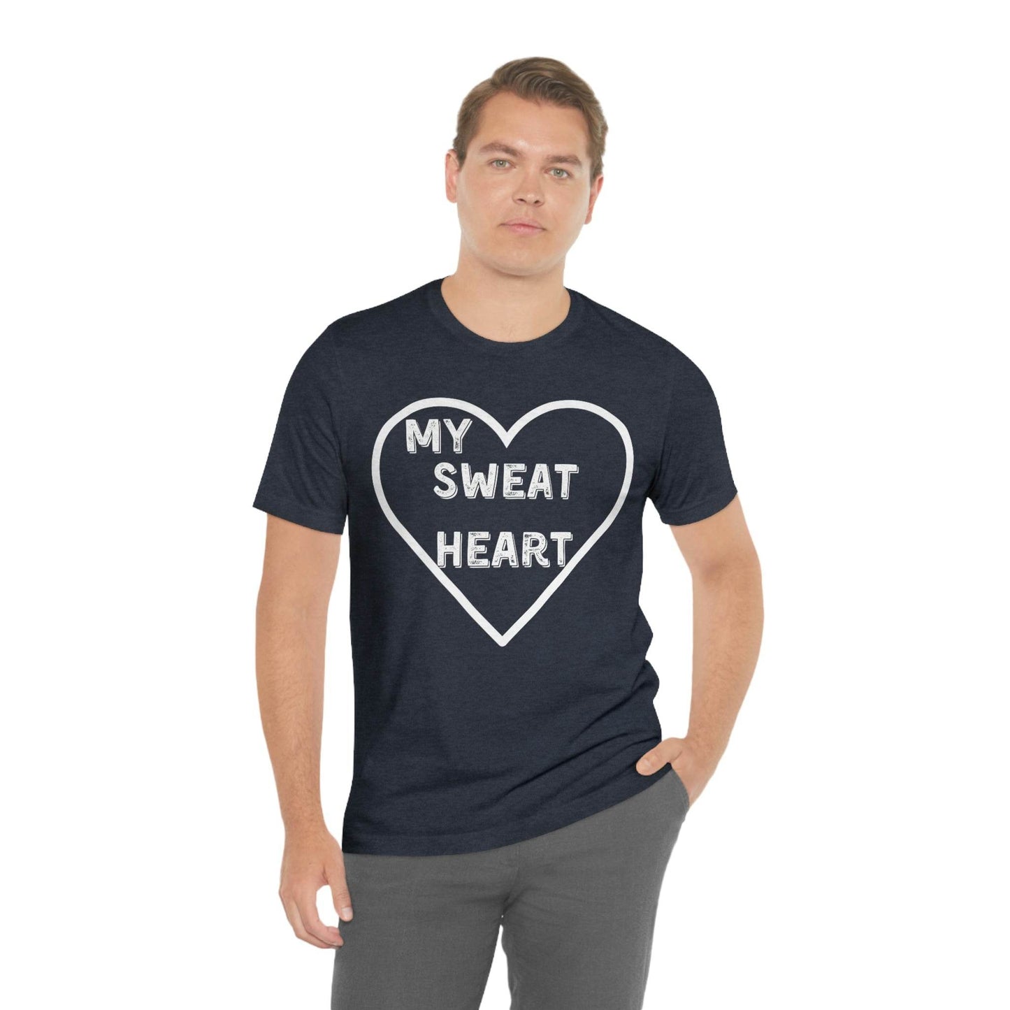 My Sweat Heart - Love shirt - Gift for wife - Gift for Husband - Gift for Girlfriend and Boyfriend - Giftsmojo