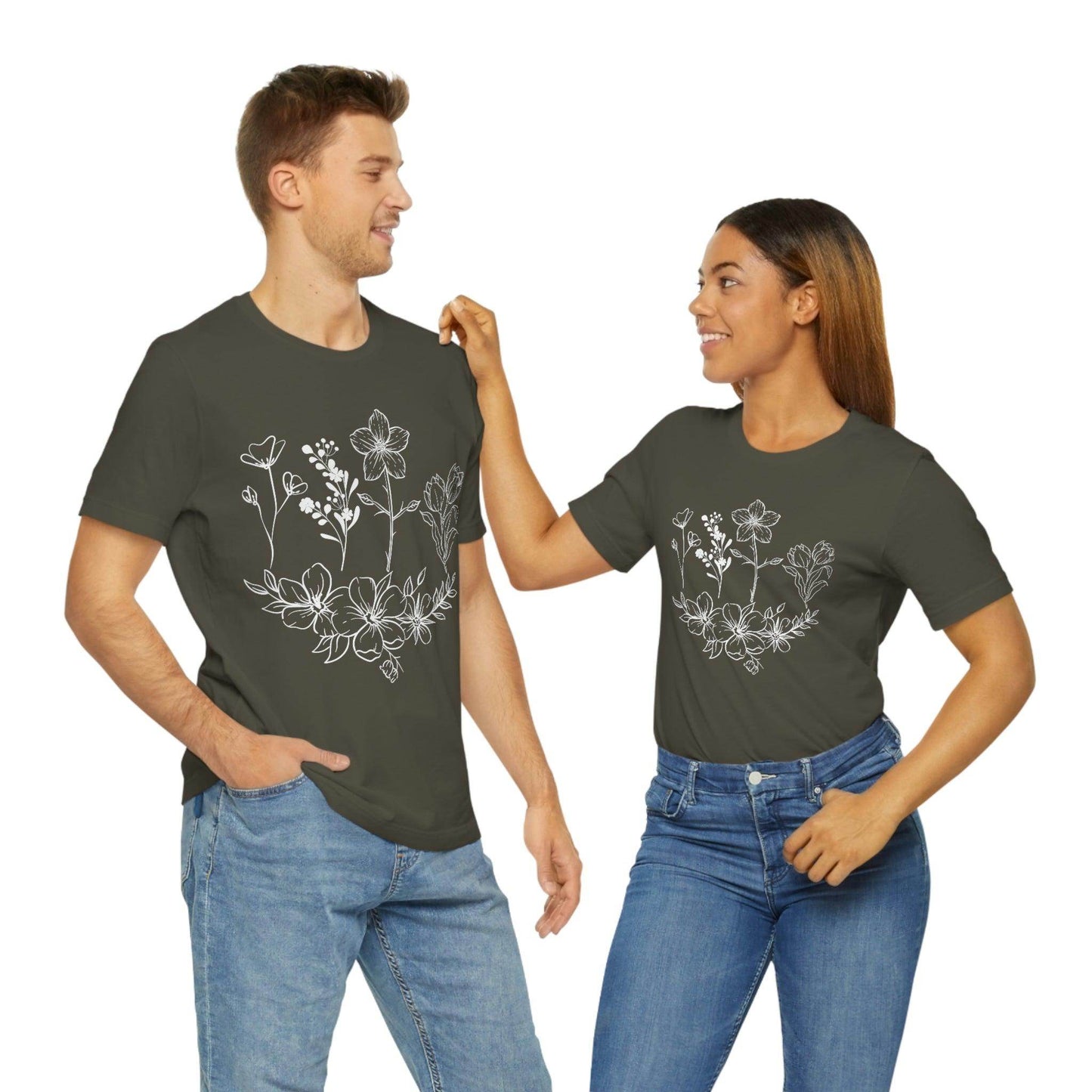 Flower Tshirt - Nature lover Shirt - Giftsmojo